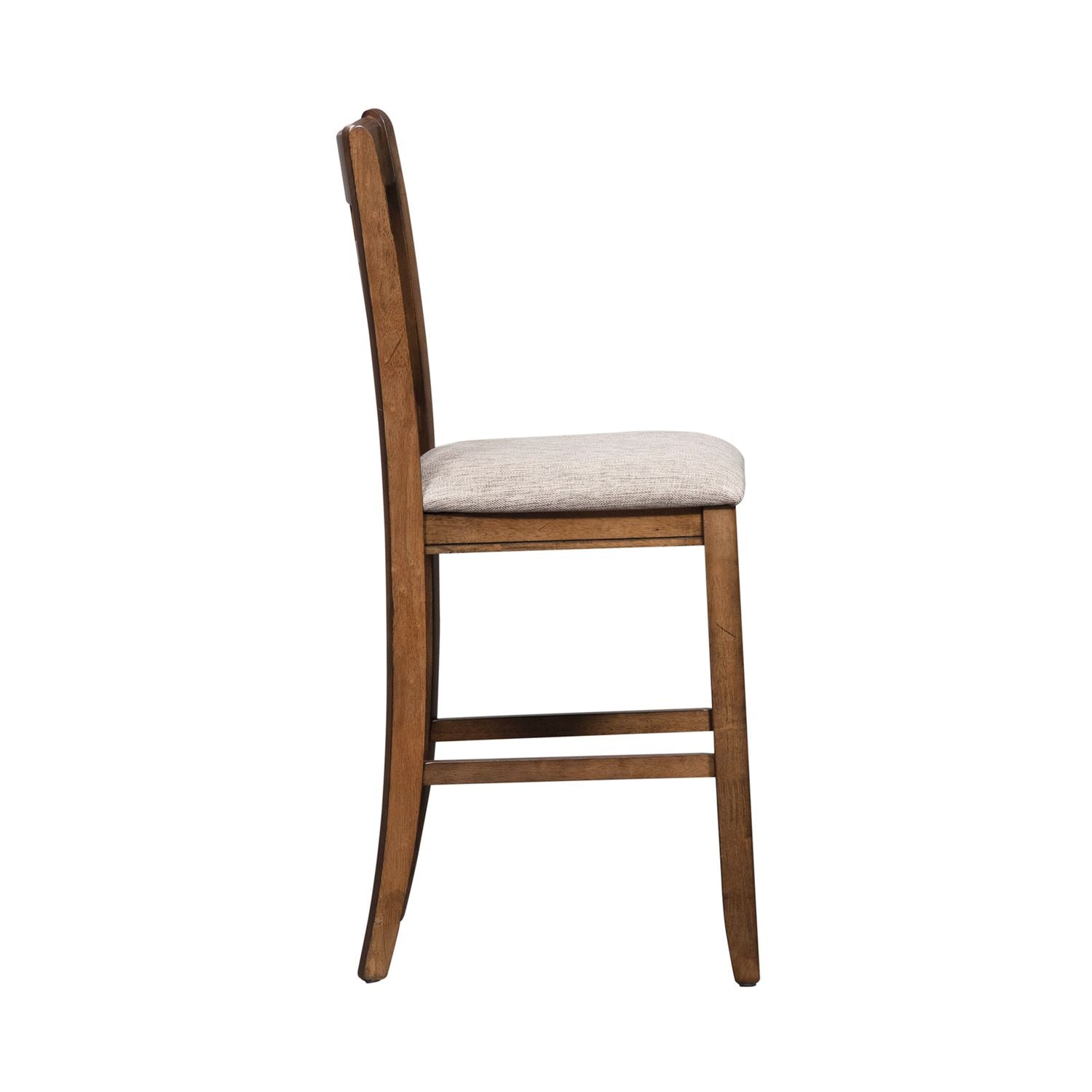 24 Inch Lattice Back Counter Chair