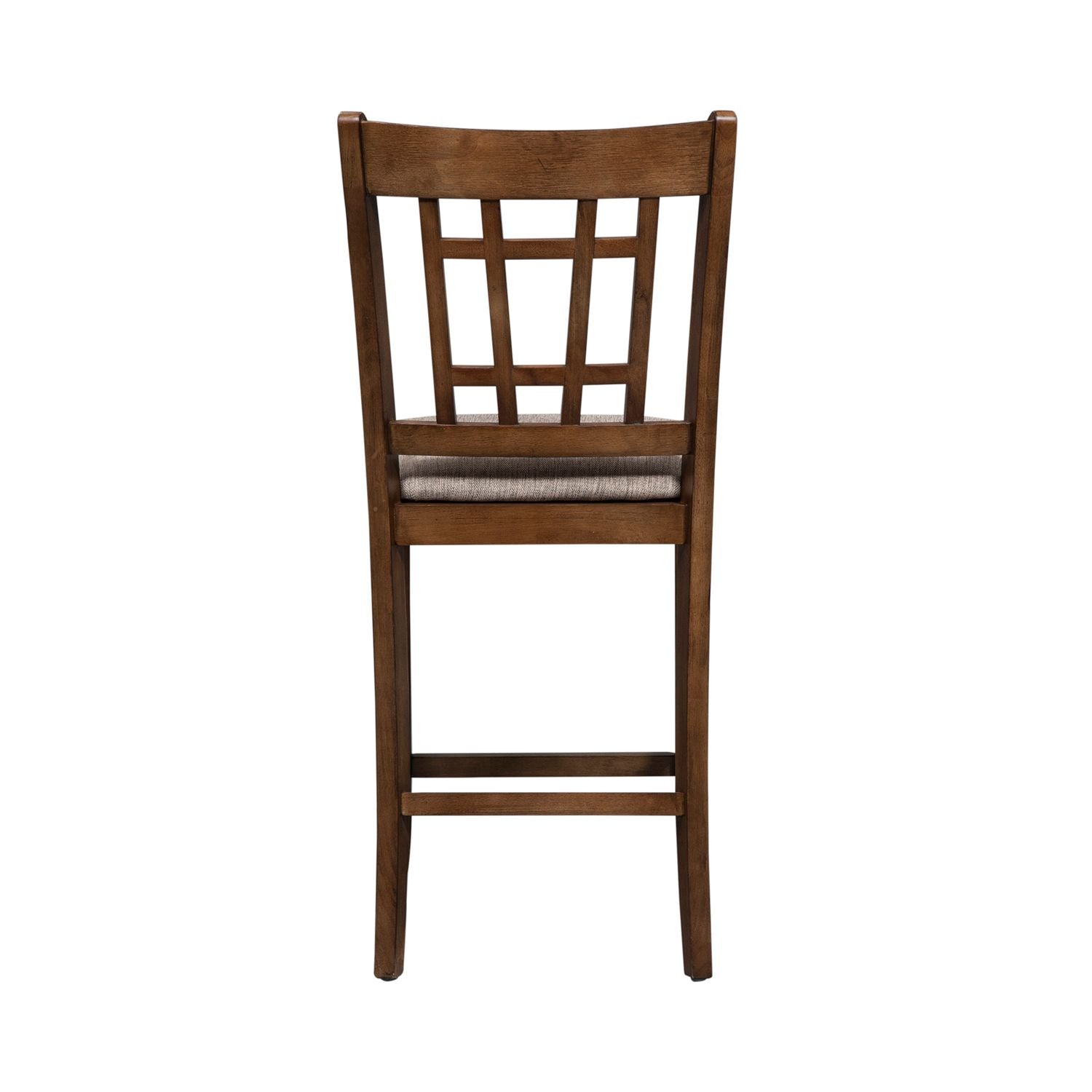 24 Inch Lattice Back Counter Chair