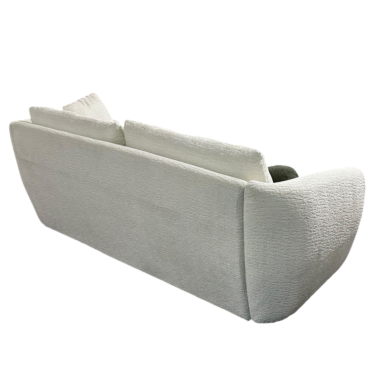 Ivory Boucle Sofa