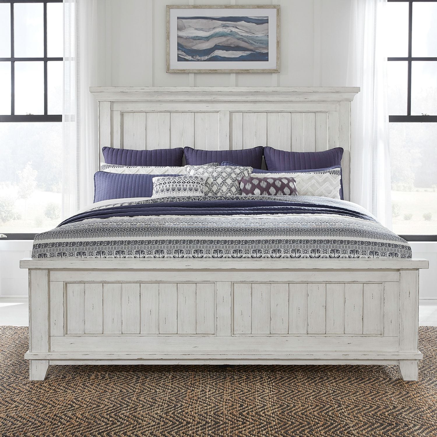Queen Panel Bed