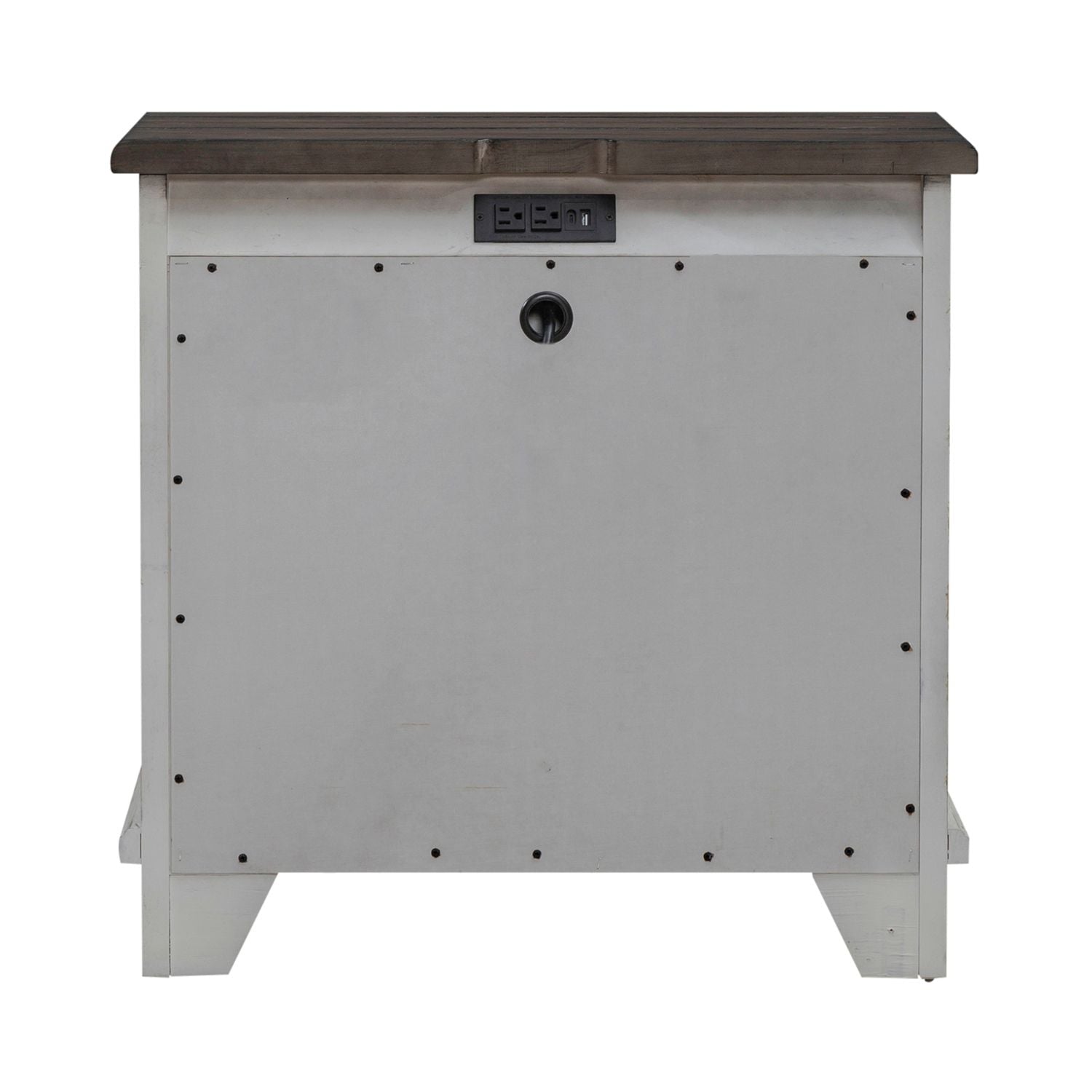 3 Drawer Nightstand w/ Charging Station
