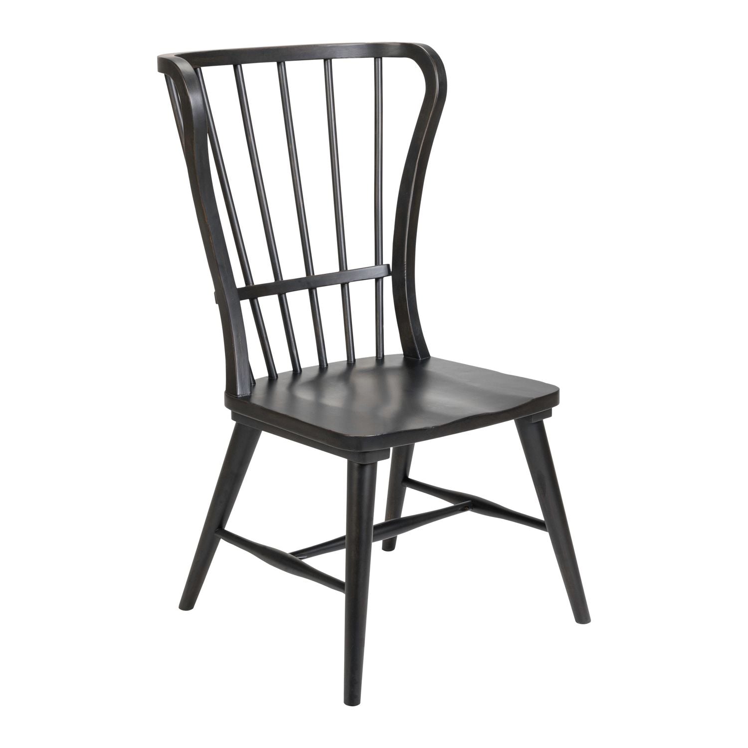 Windsor Back Side Chair - Black (RTA)