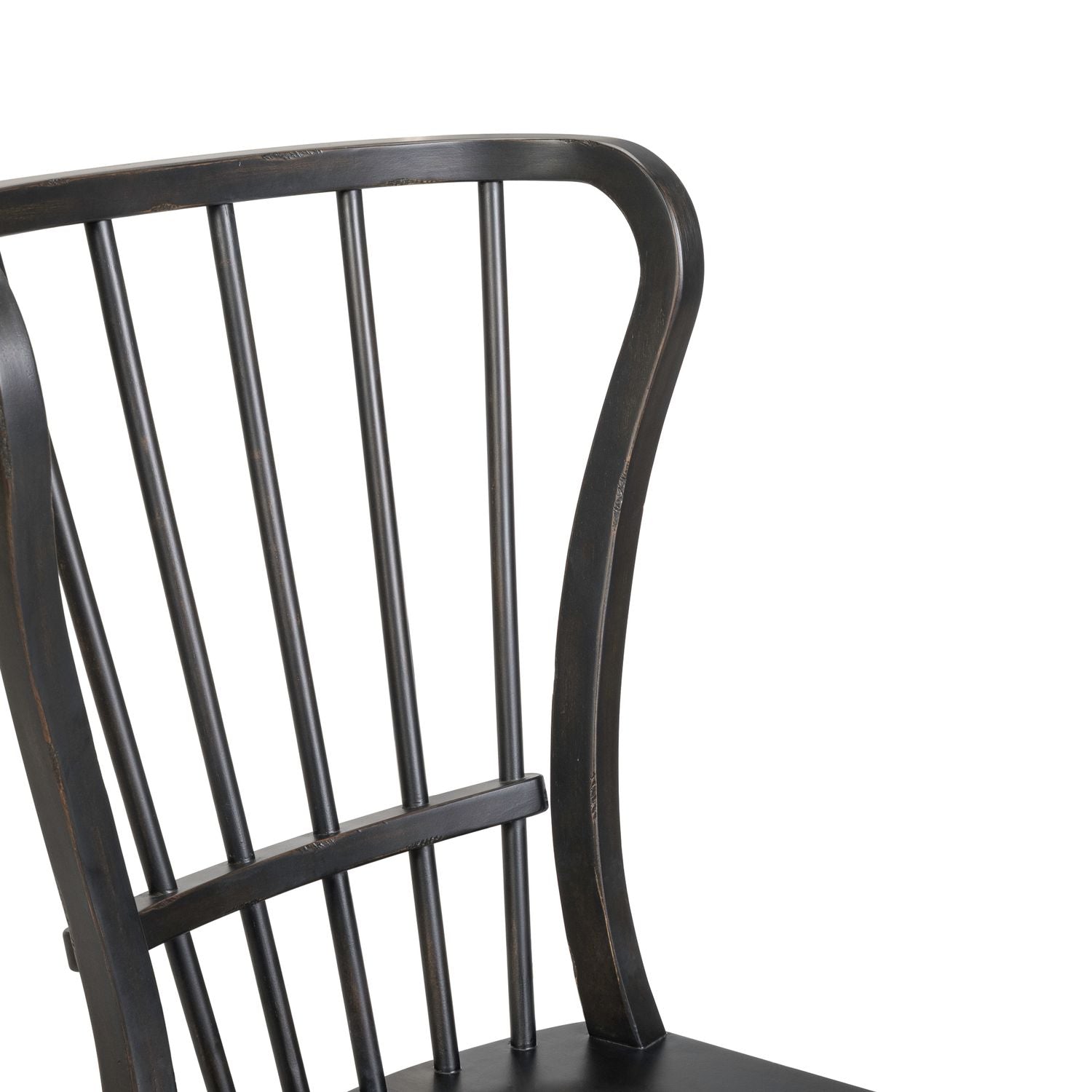 Windsor Back Side Chair - Black (RTA)