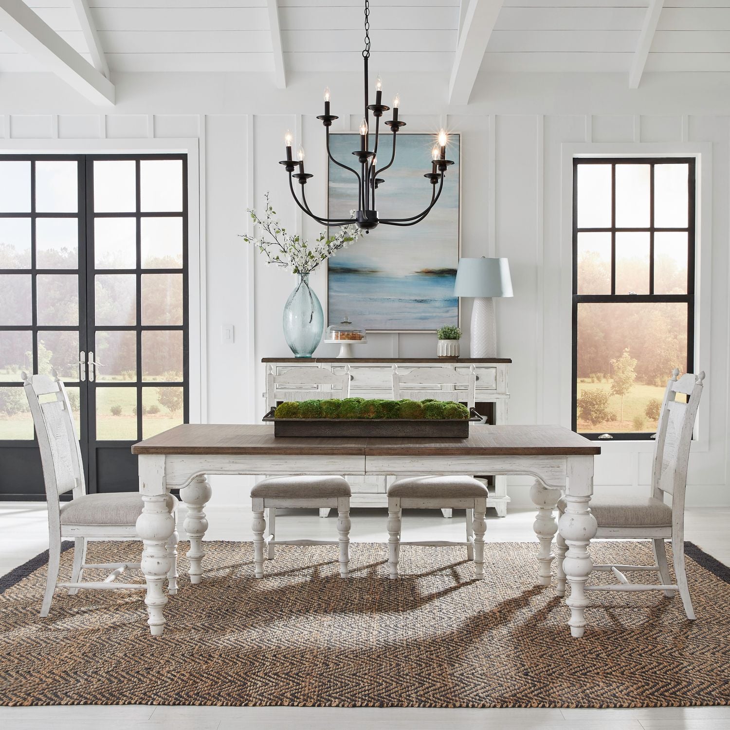 5 Piece Rectangular Table Set