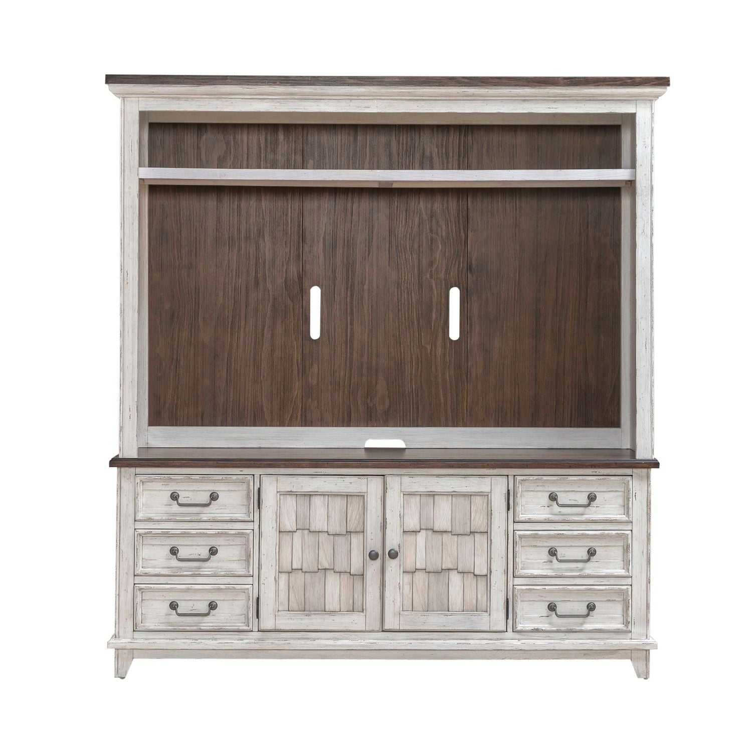 Entertainment Center with Piers