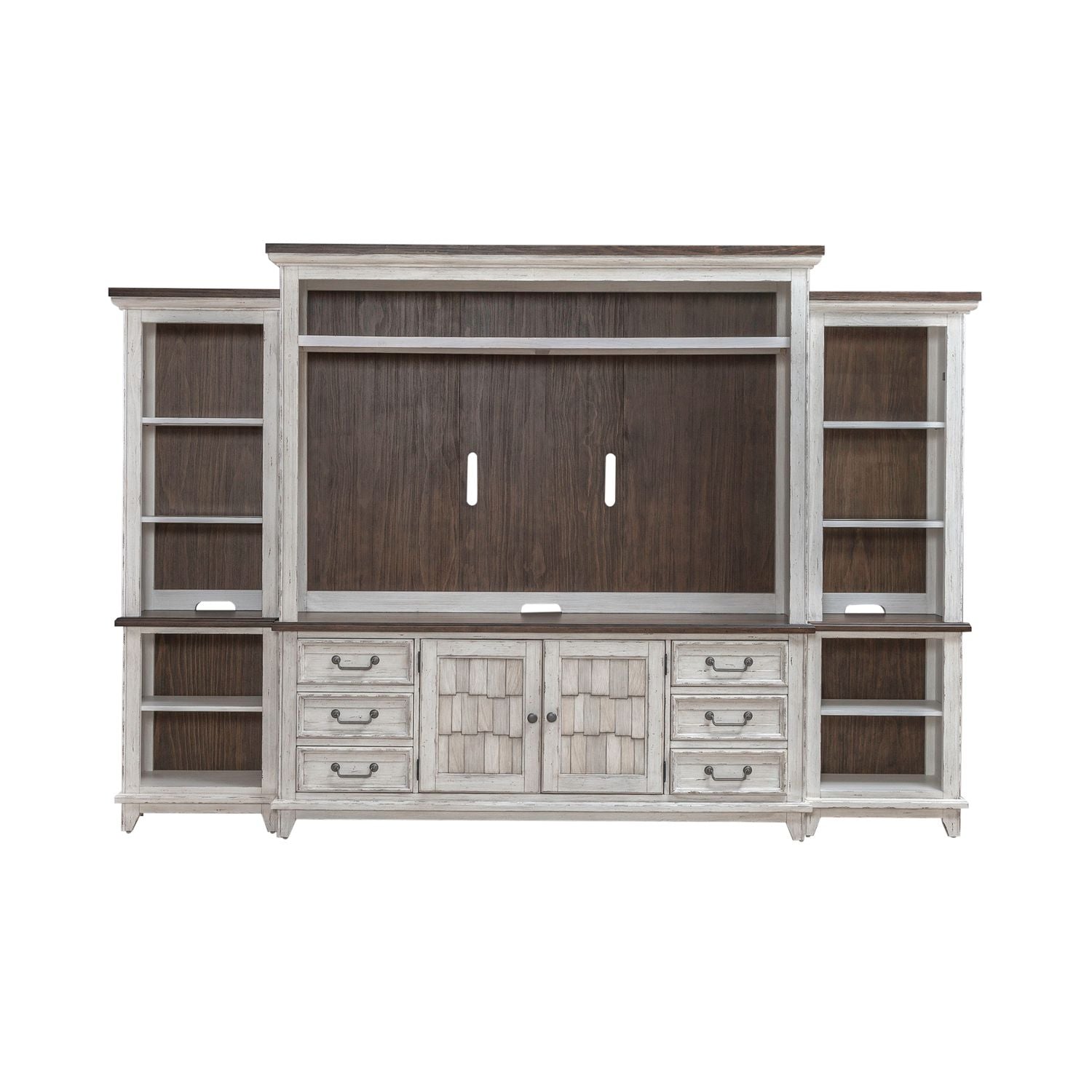 Entertainment Center with Piers