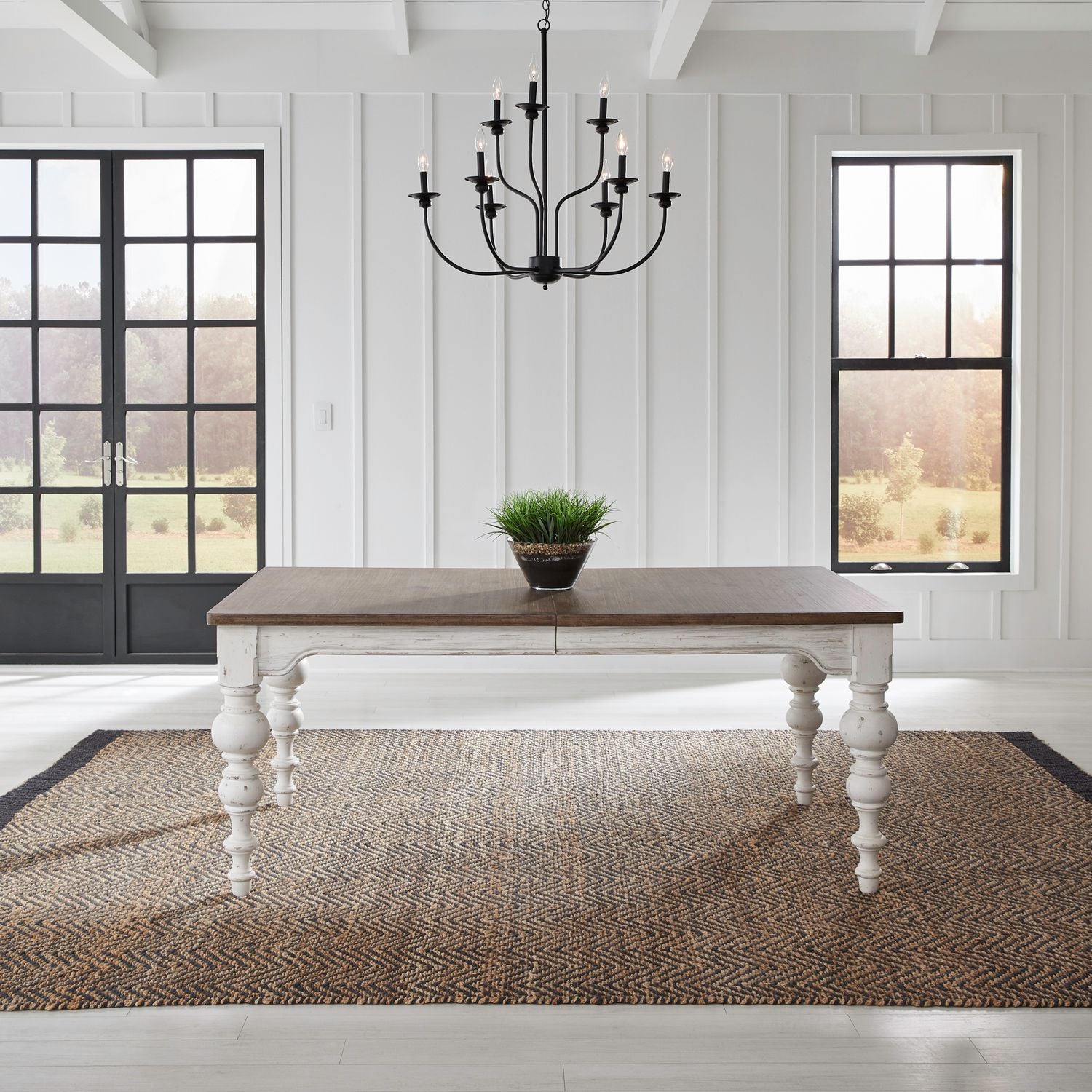 Rectangular Leg Table