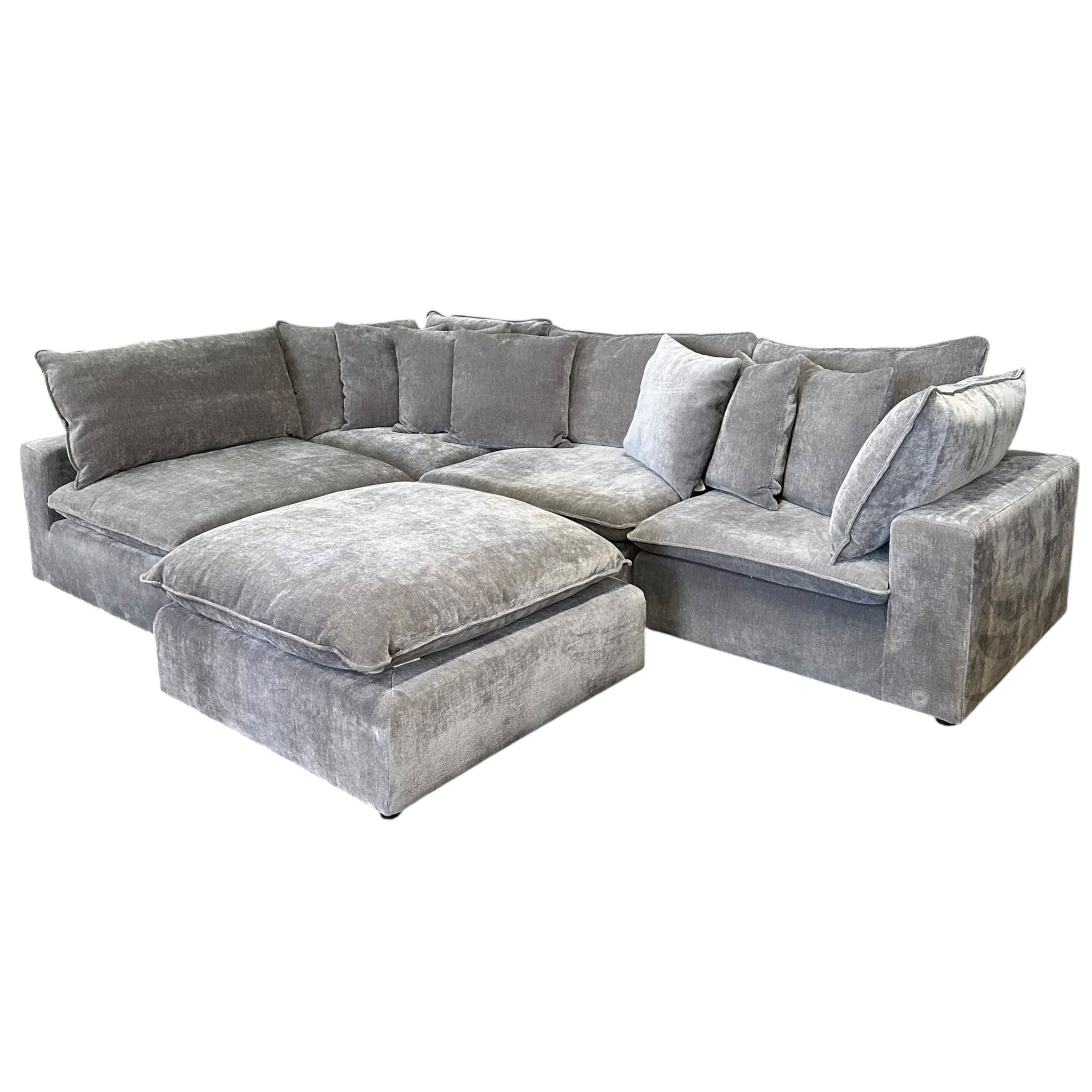 5 Pc Modular Cloud Sectional Sofa