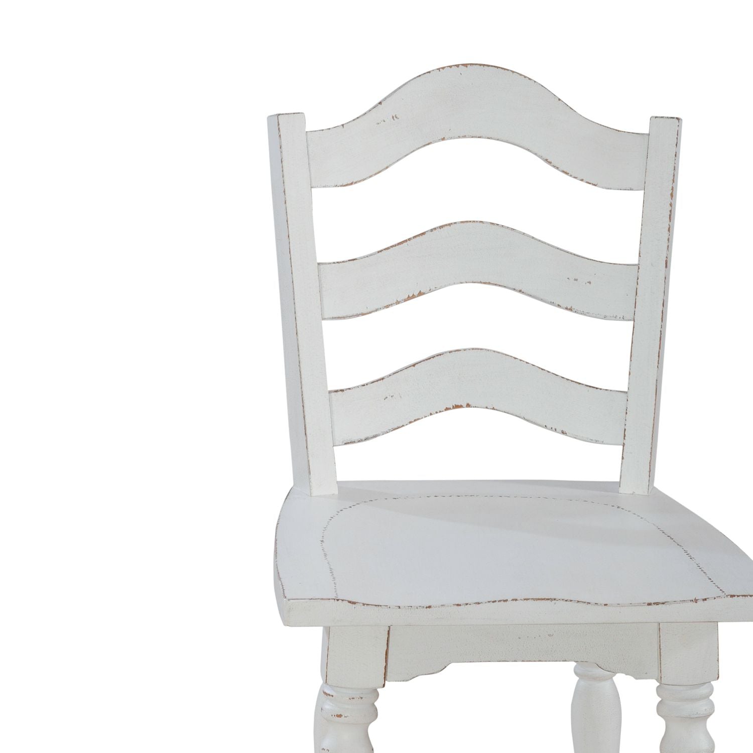 Ladderback Swivel Bar Stool