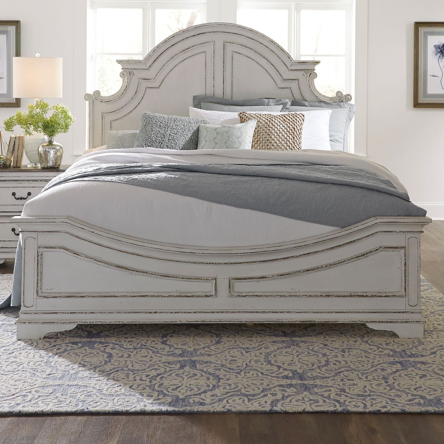California King Panel Bed