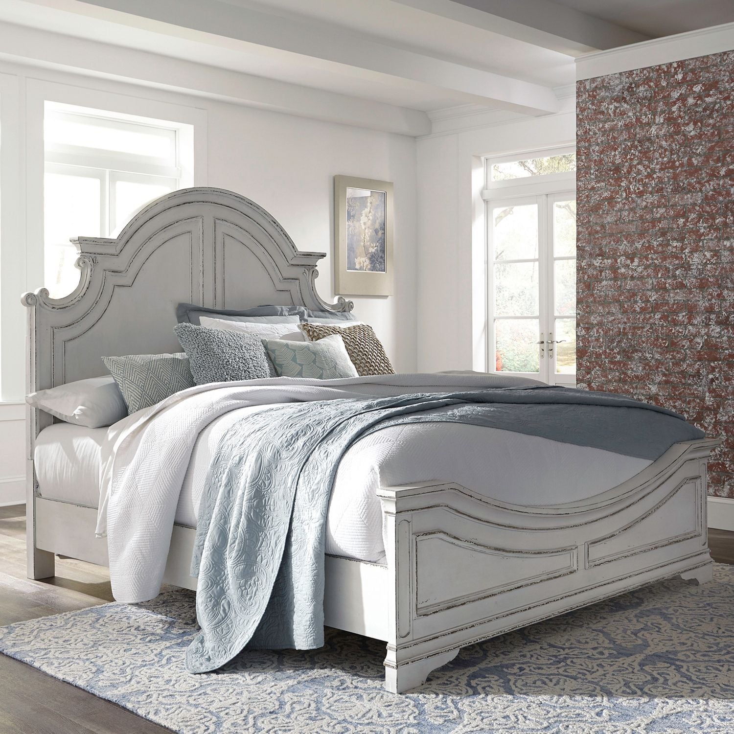 King Panel Bed