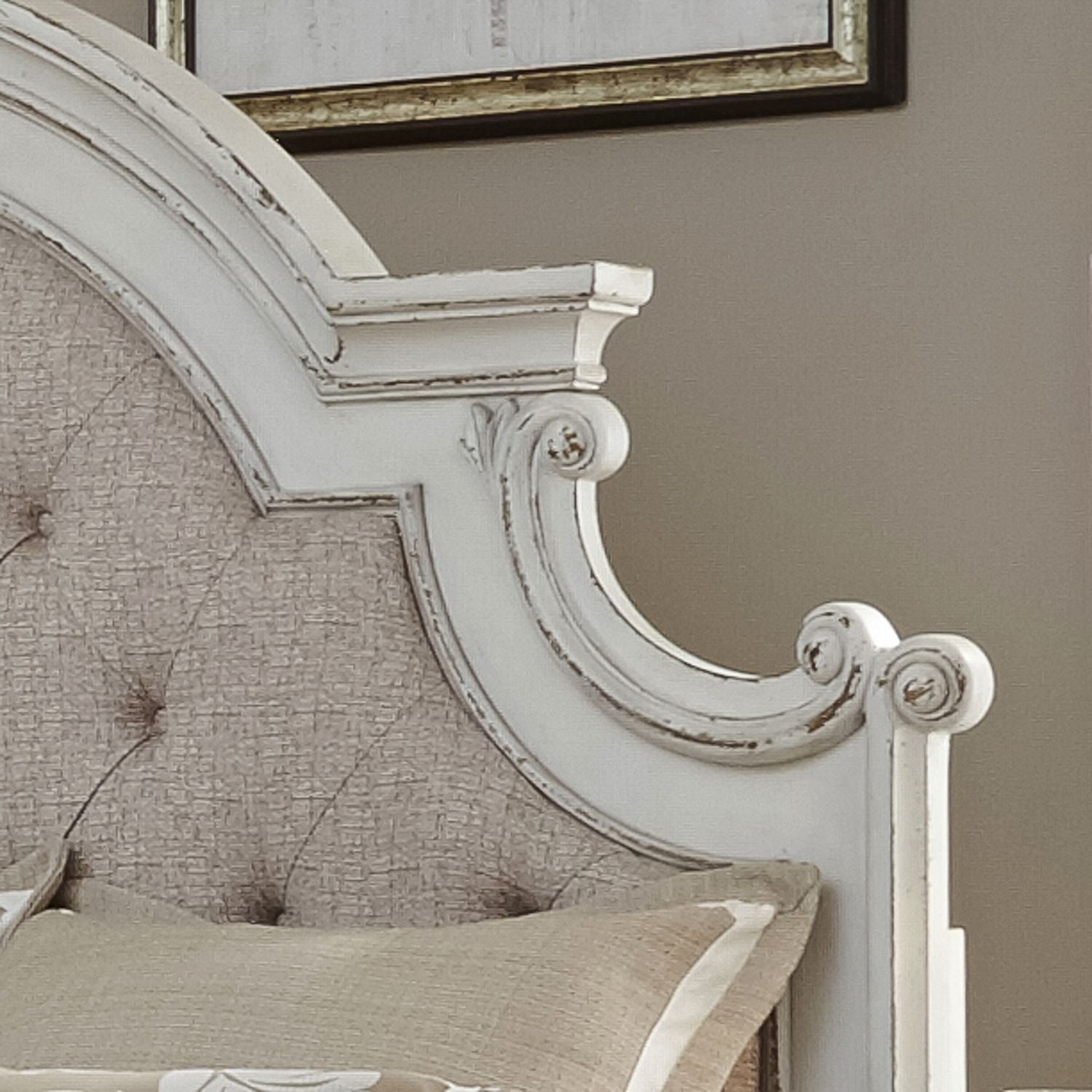 King Uph Panel Headboard