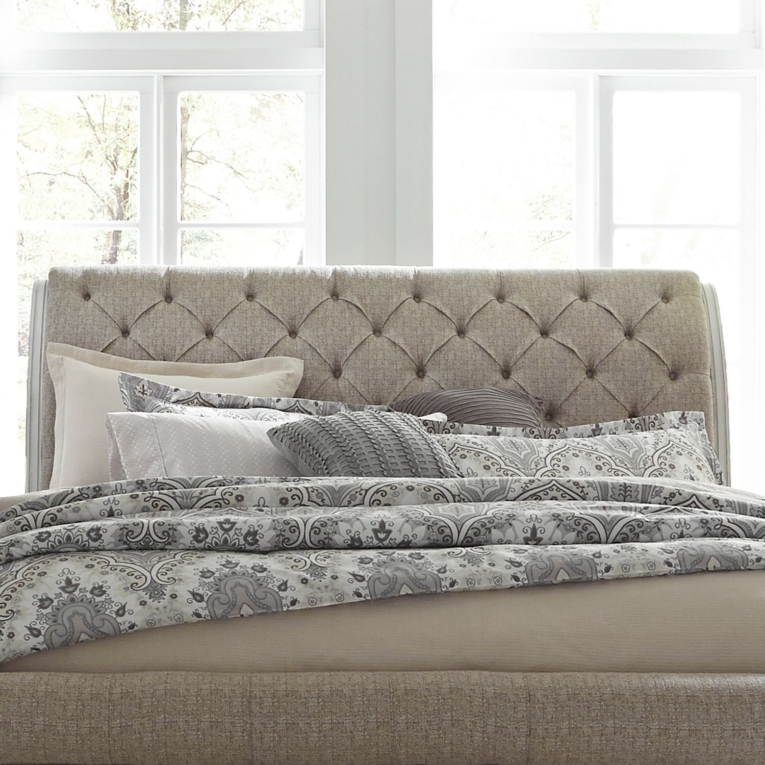 Queen Uph Sleigh Headboard