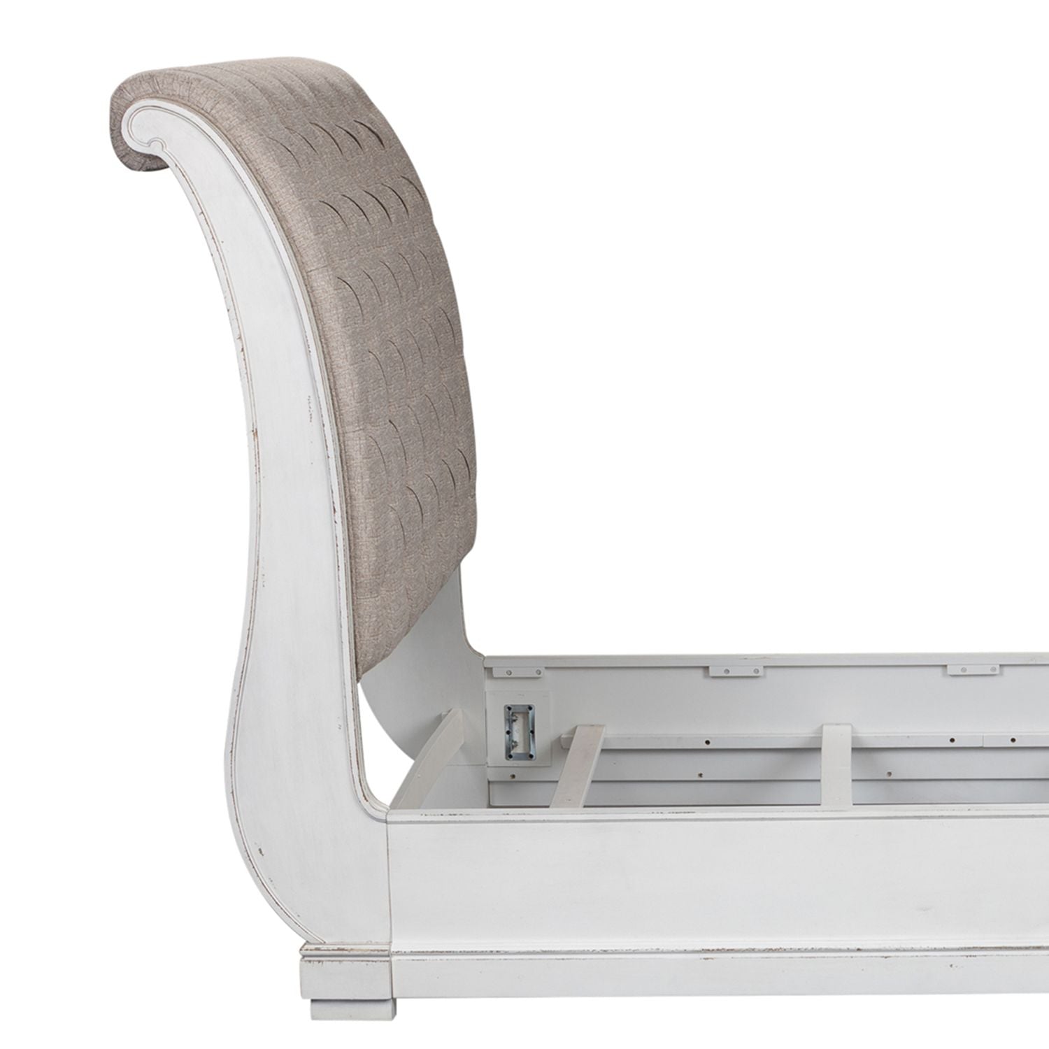 King Uph Sleigh Headboard