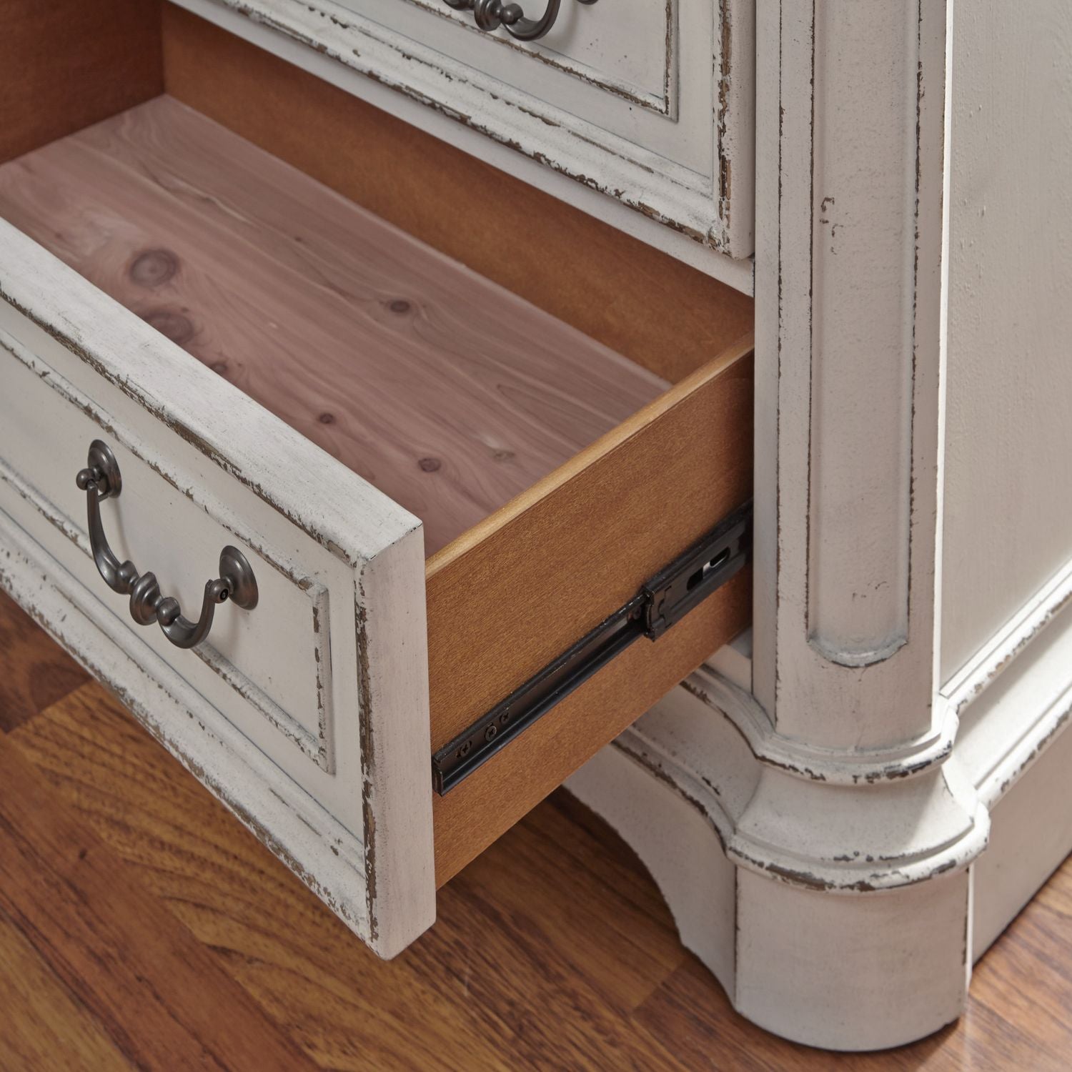 3 Drawer Bedside Chest w/ Charging Station