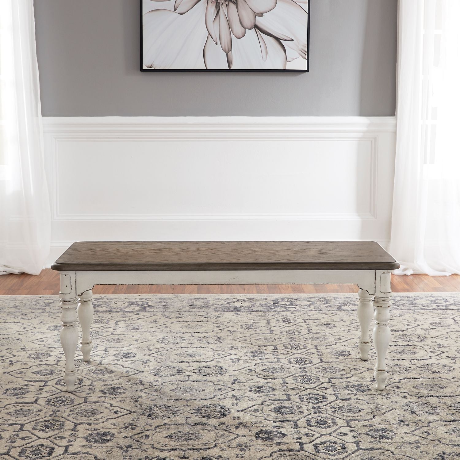 6 Piece Leg Table Set