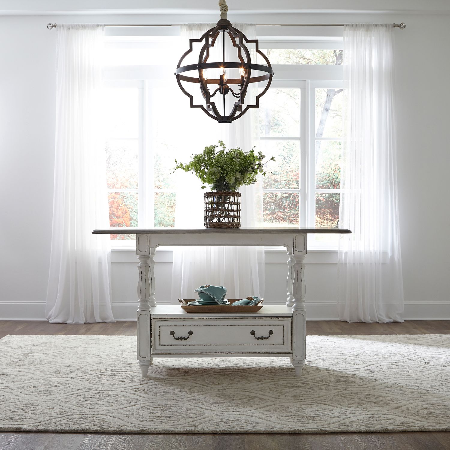 5 Piece Gathering Table Set