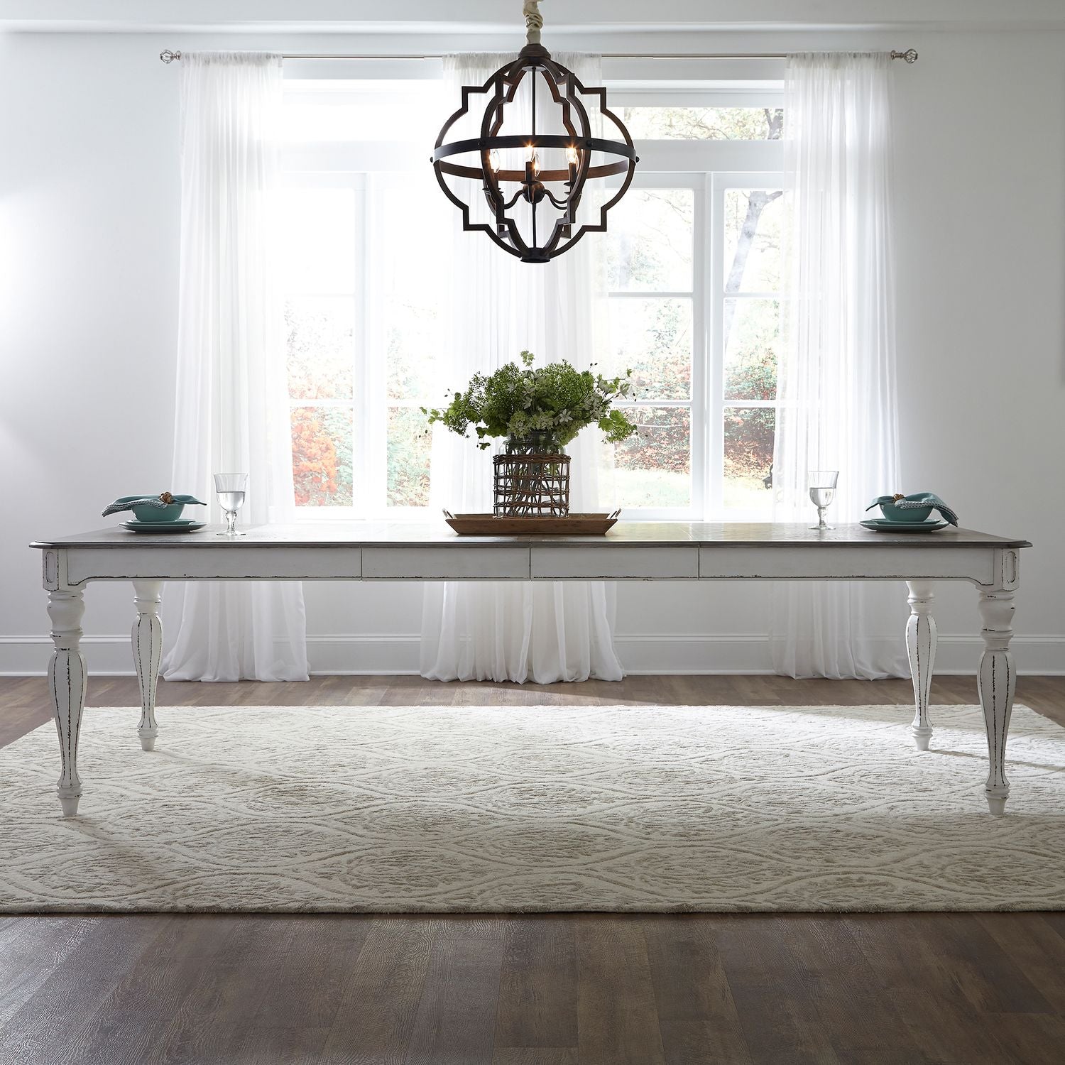 Opt 7 Piece Leg Table Set