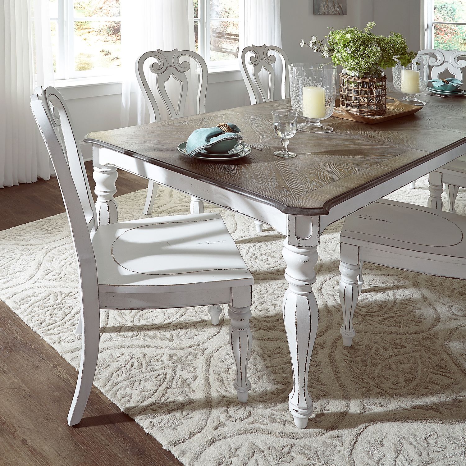 Opt 7 Piece Rectangular Table Set