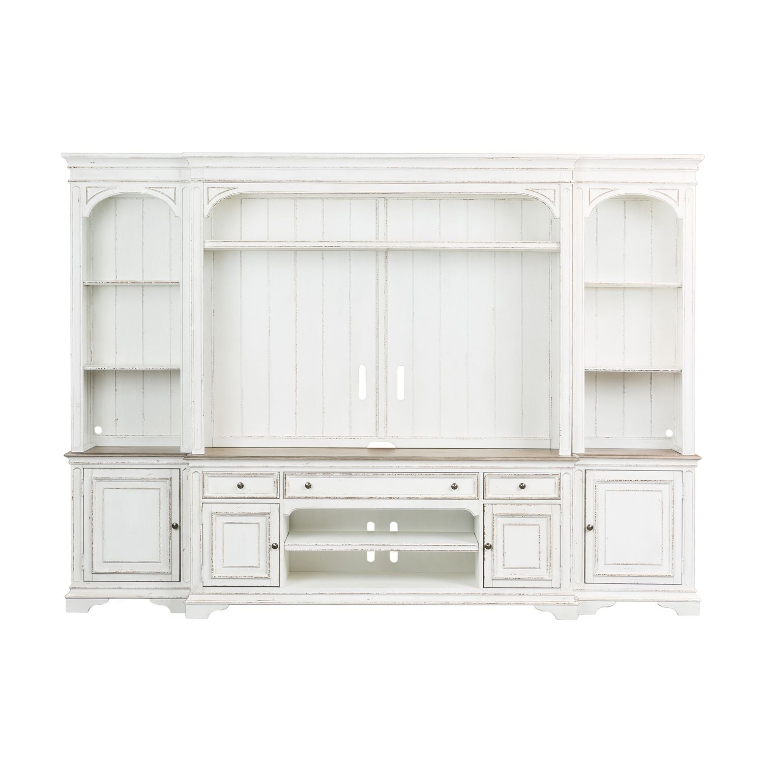 Entertainment Center with Piers