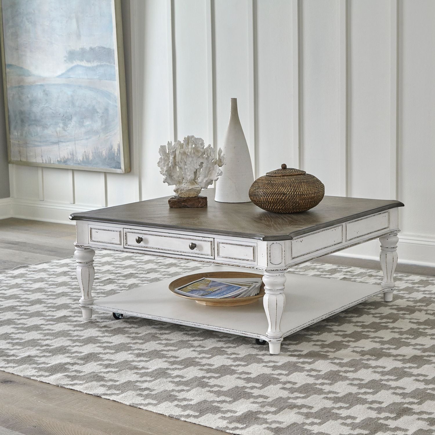Oversized Square Cocktail Table