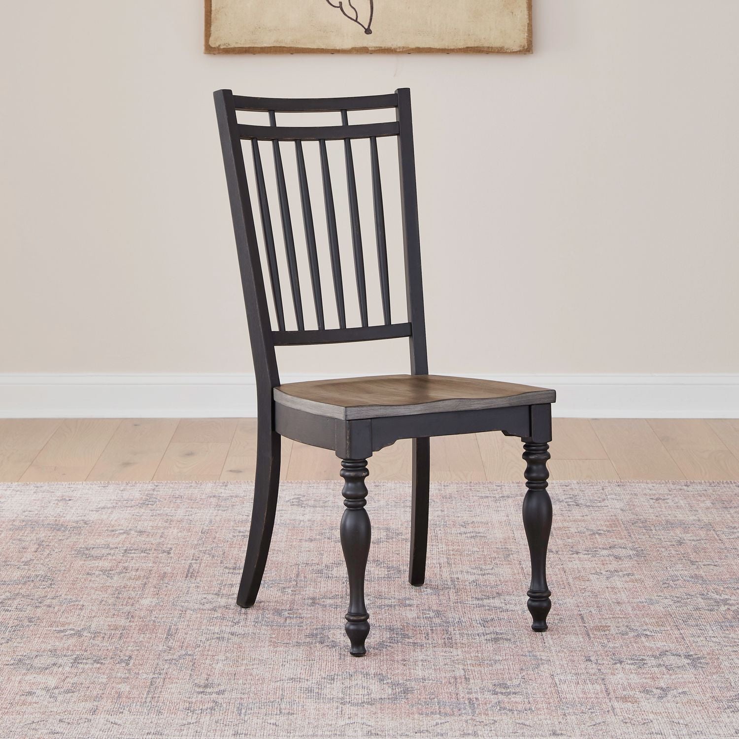Spindle Back Side Chair (RTA)