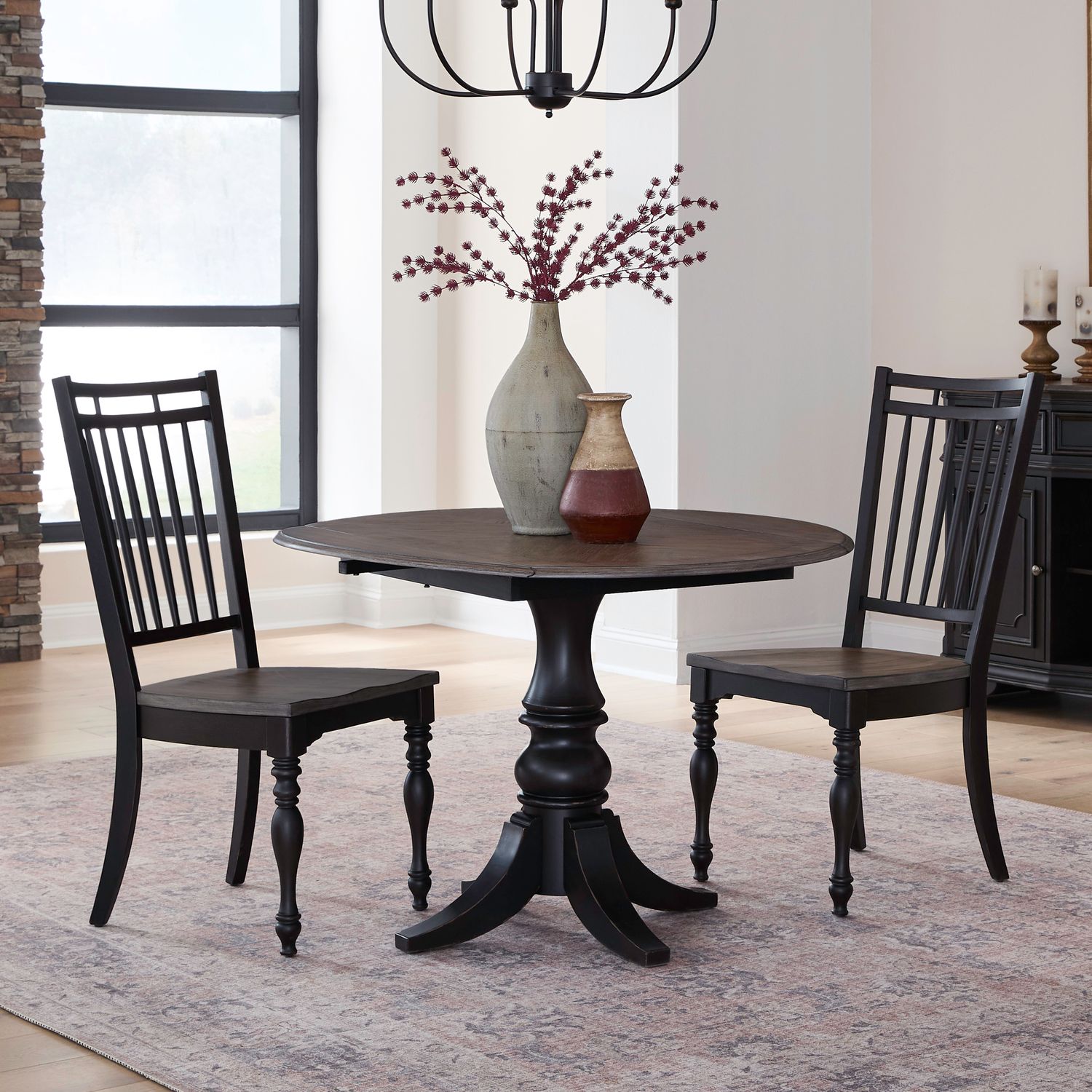Opt 3 Piece Drop Leaf Table Set