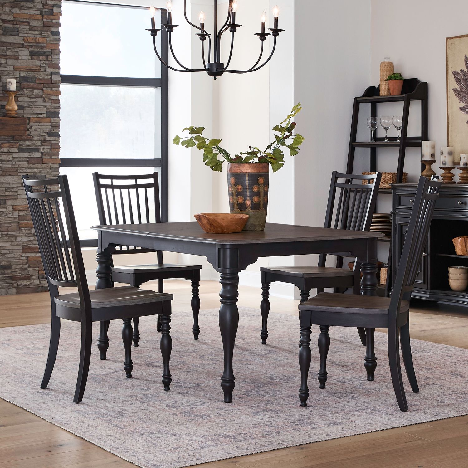 Opt 5 Piece Leg Table Set