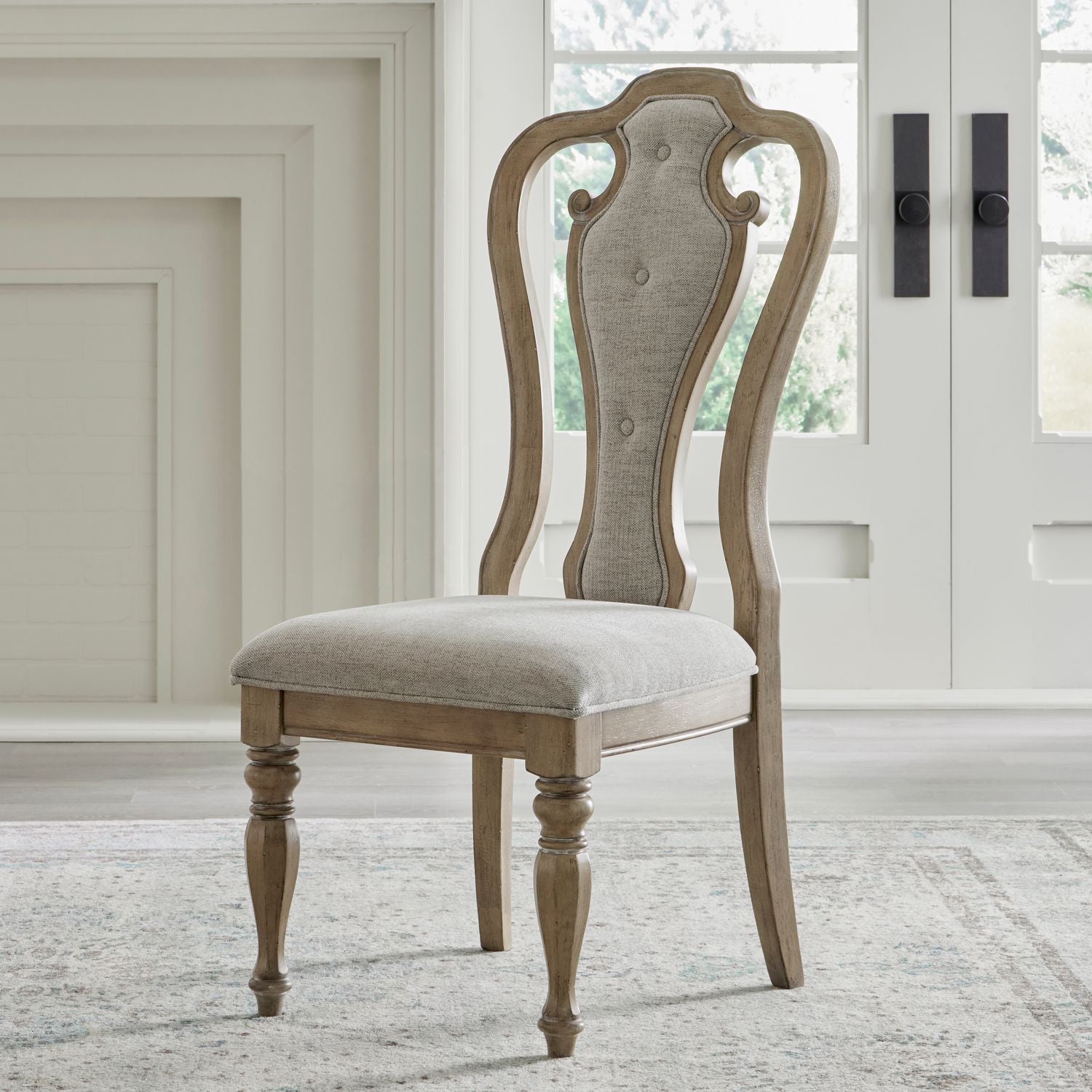 Splat Back Uph Side Chair (RTA)