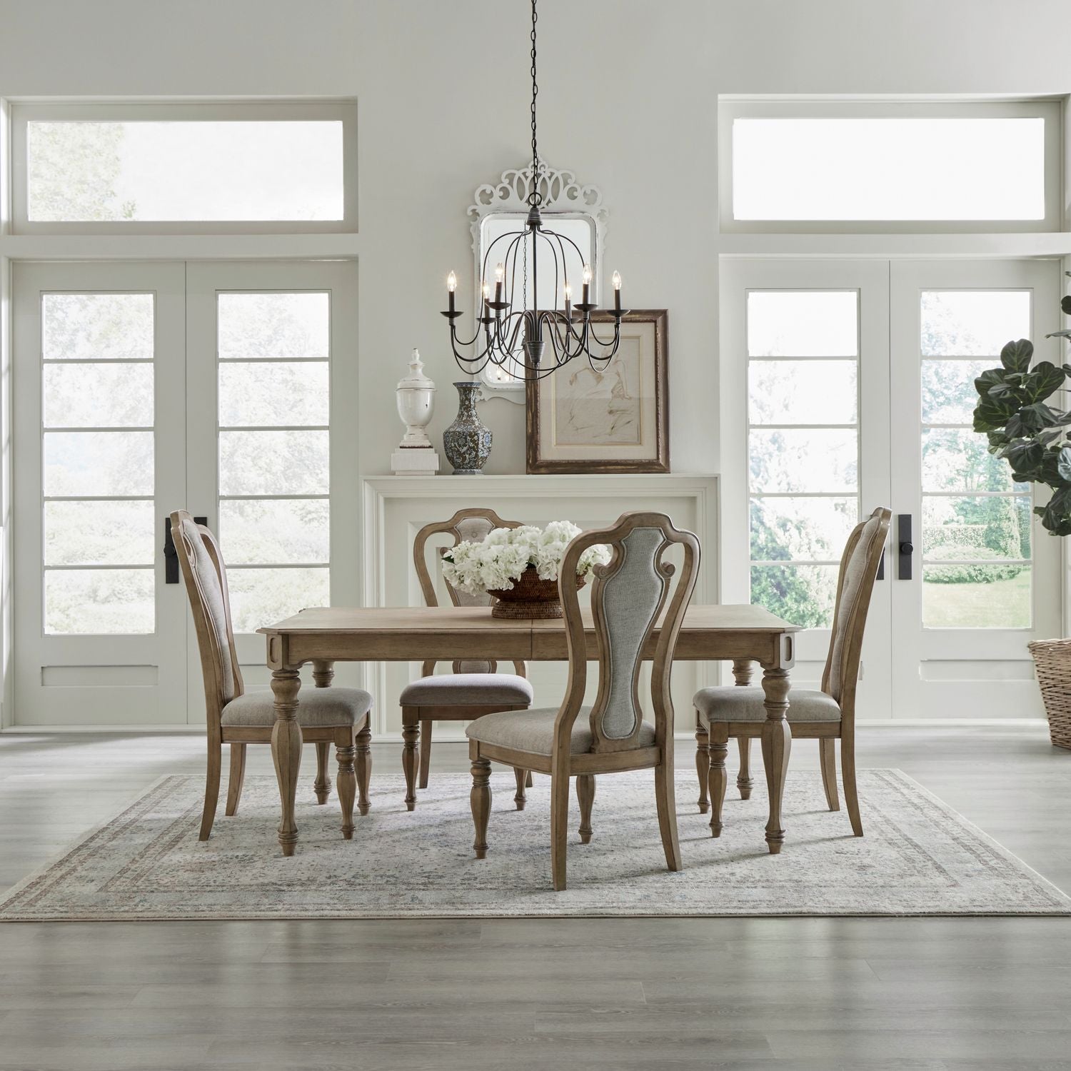 5 Piece Rectangular Table Set