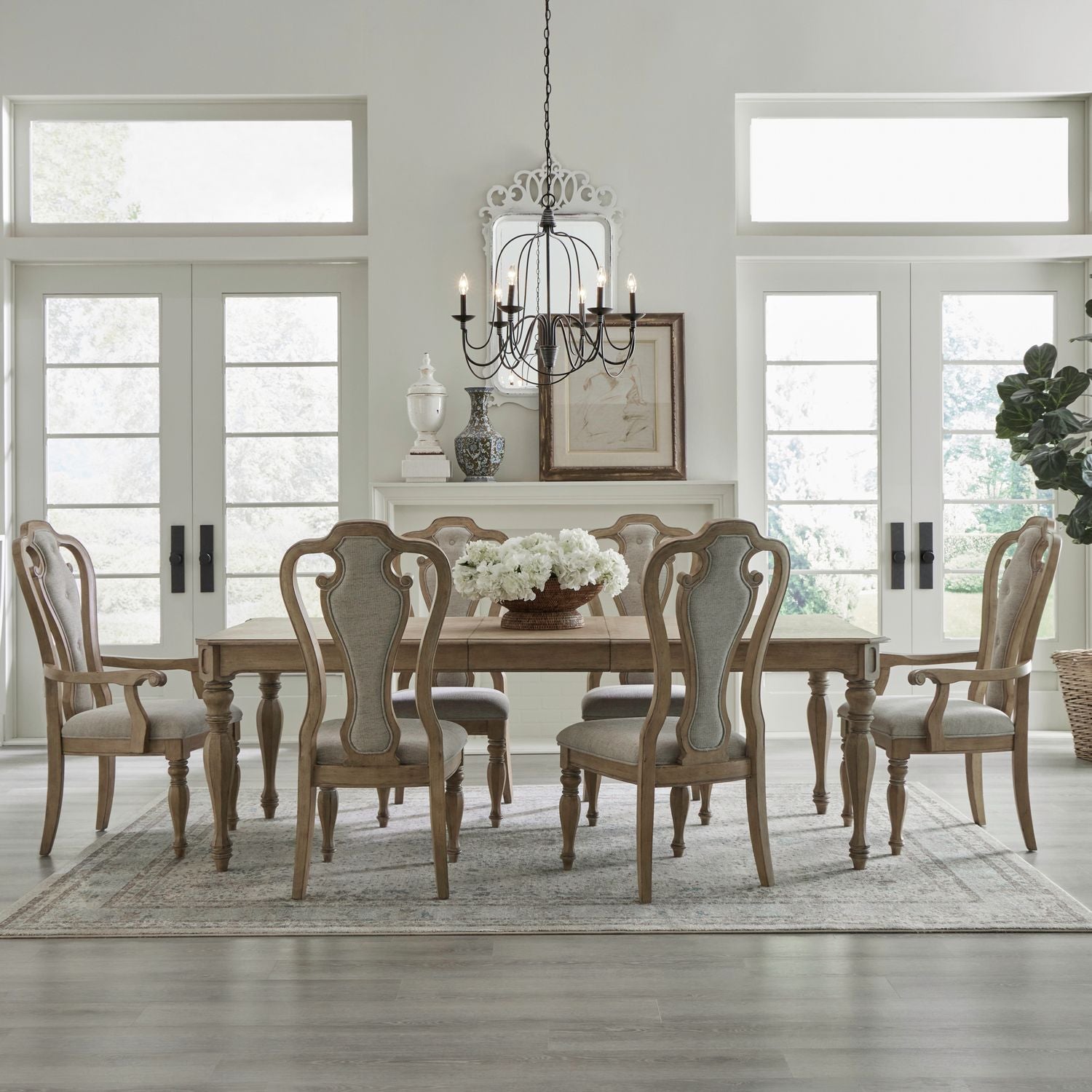 Opt 7 Piece Rectangular Table Set