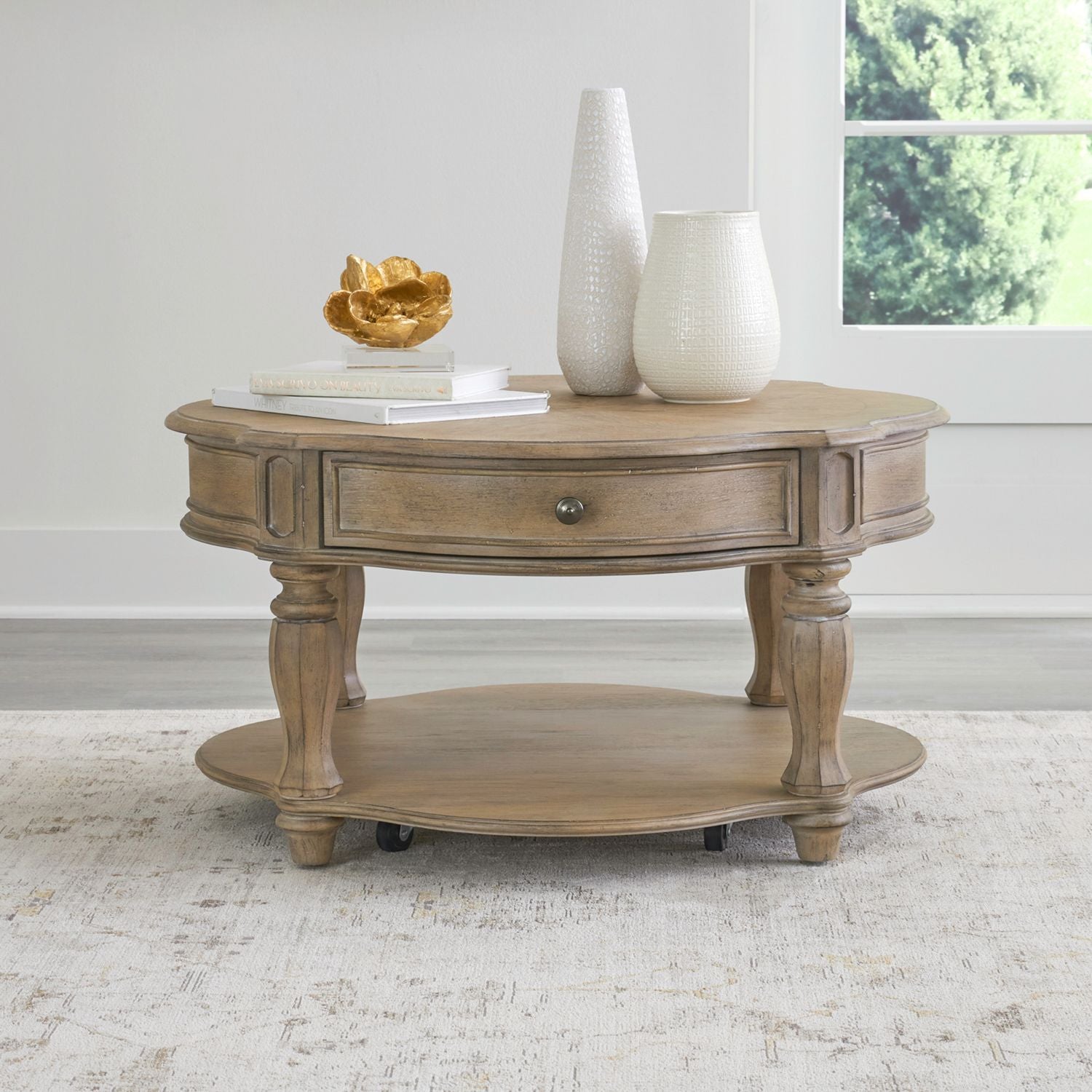 Round Cocktail Table