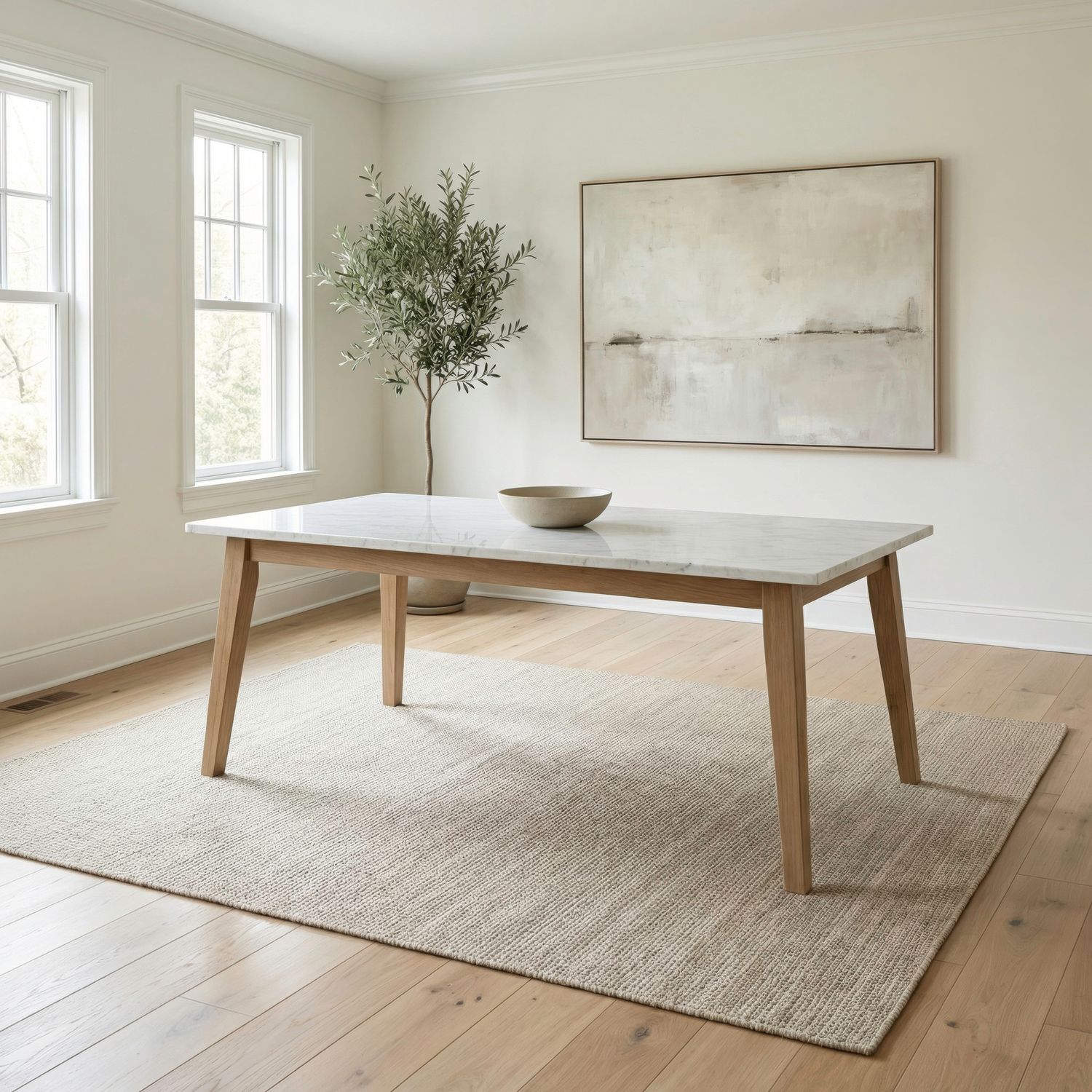 Rectangular Leg Table