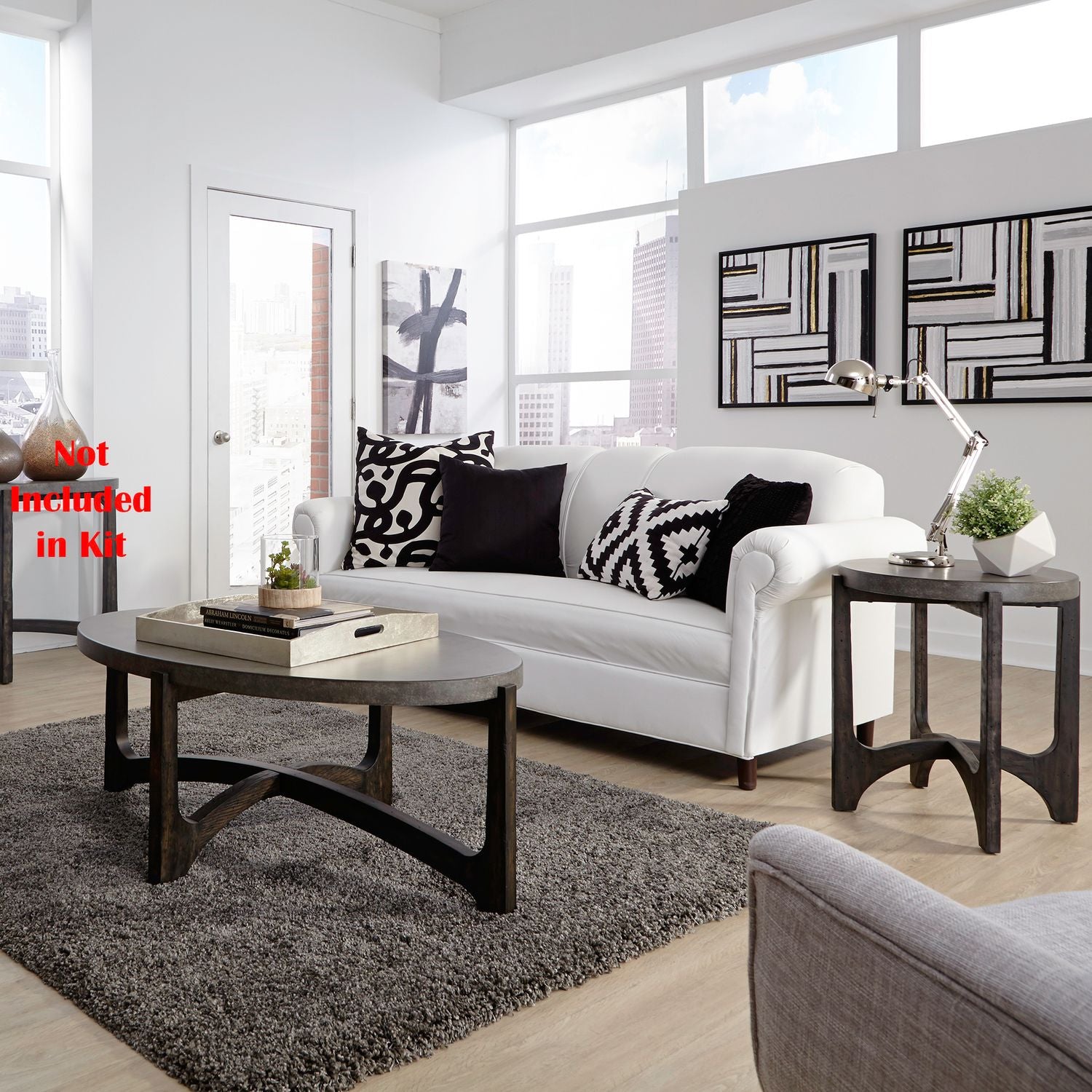 3 Piece Set (1-Cocktail 2-End Tables)