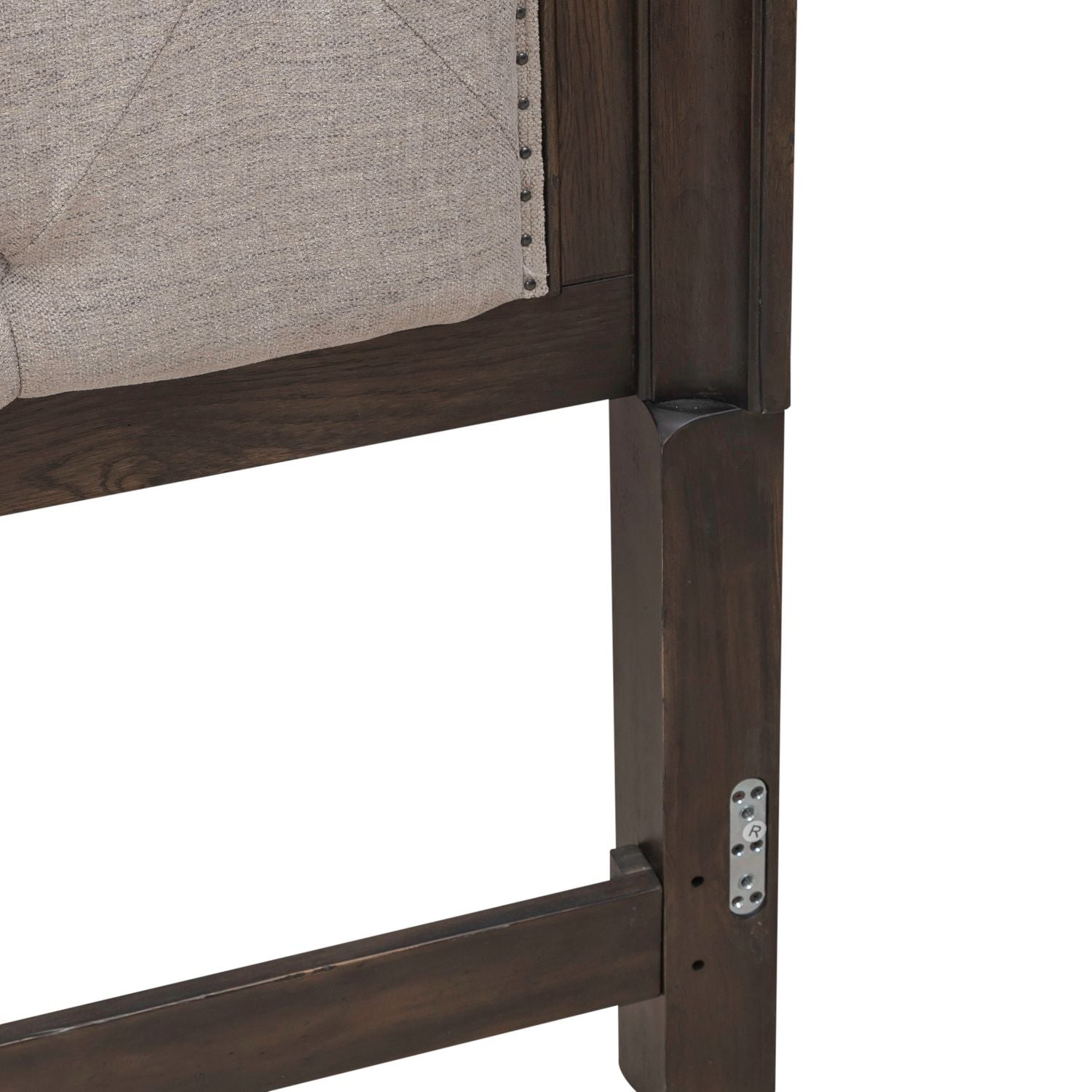 King Uph Arched Panel Headboard