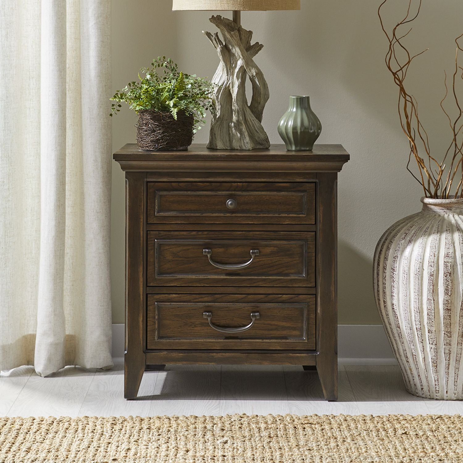 Nightstand w/ Charging Station