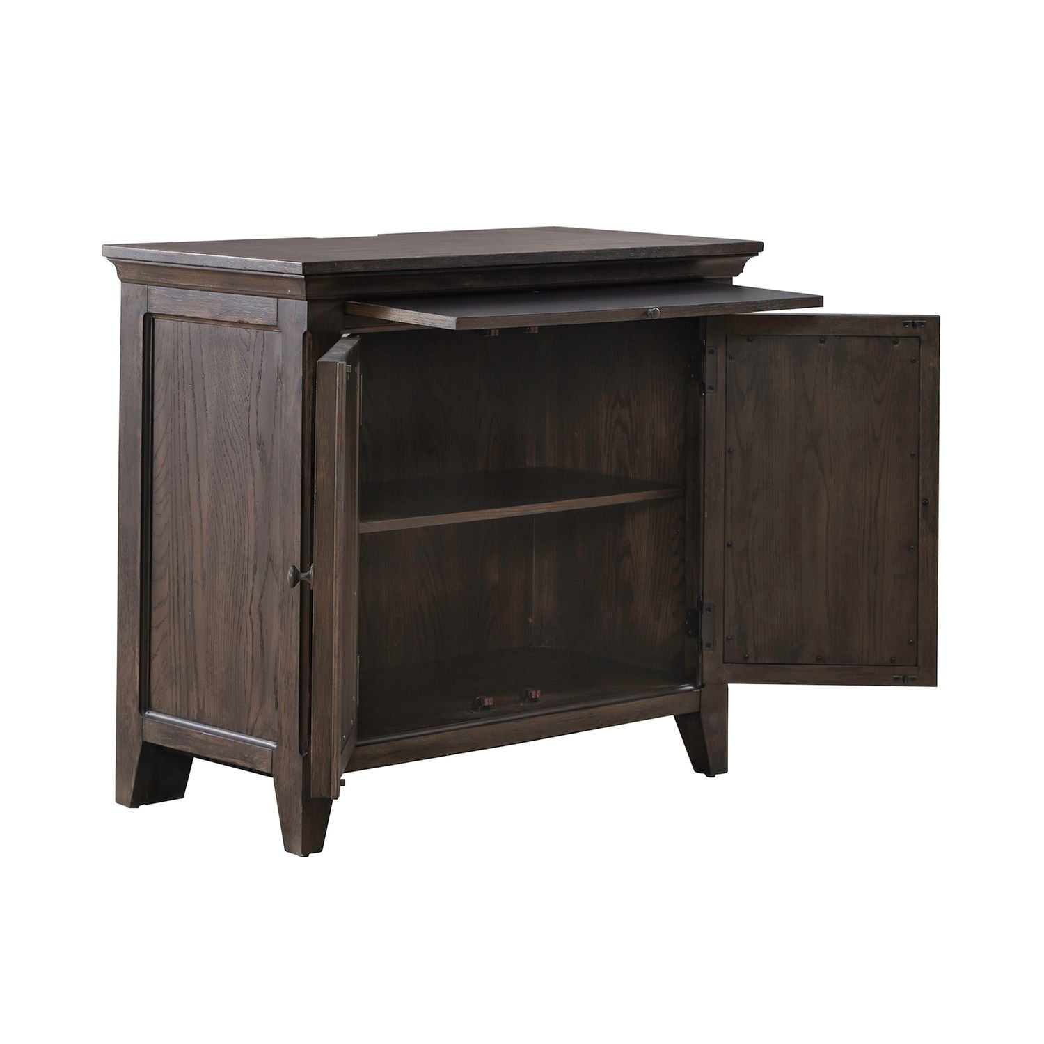 2 Door Bedside Chest w/ Charging Station