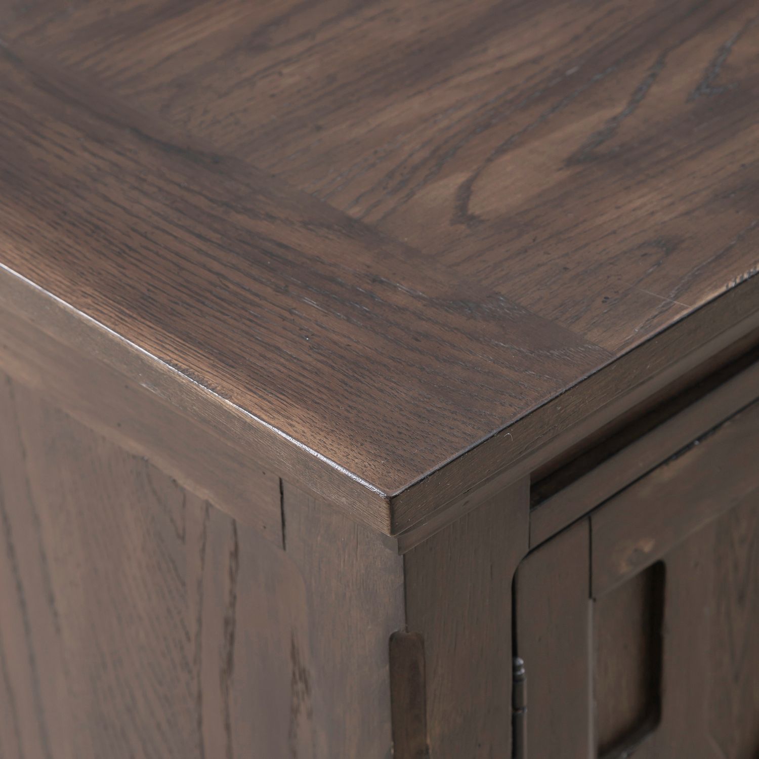 2 Door Bedside Chest w/ Charging Station