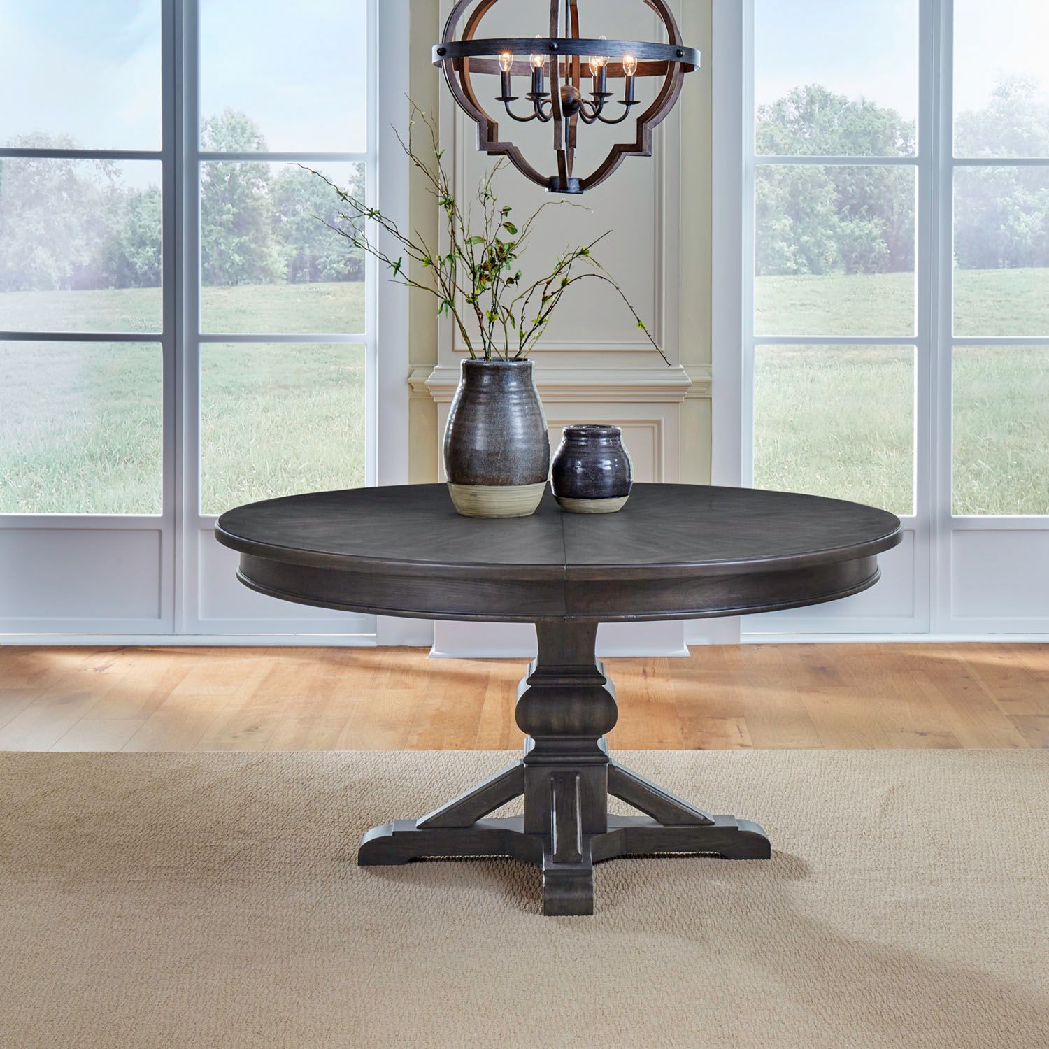 Pedestal Table Set