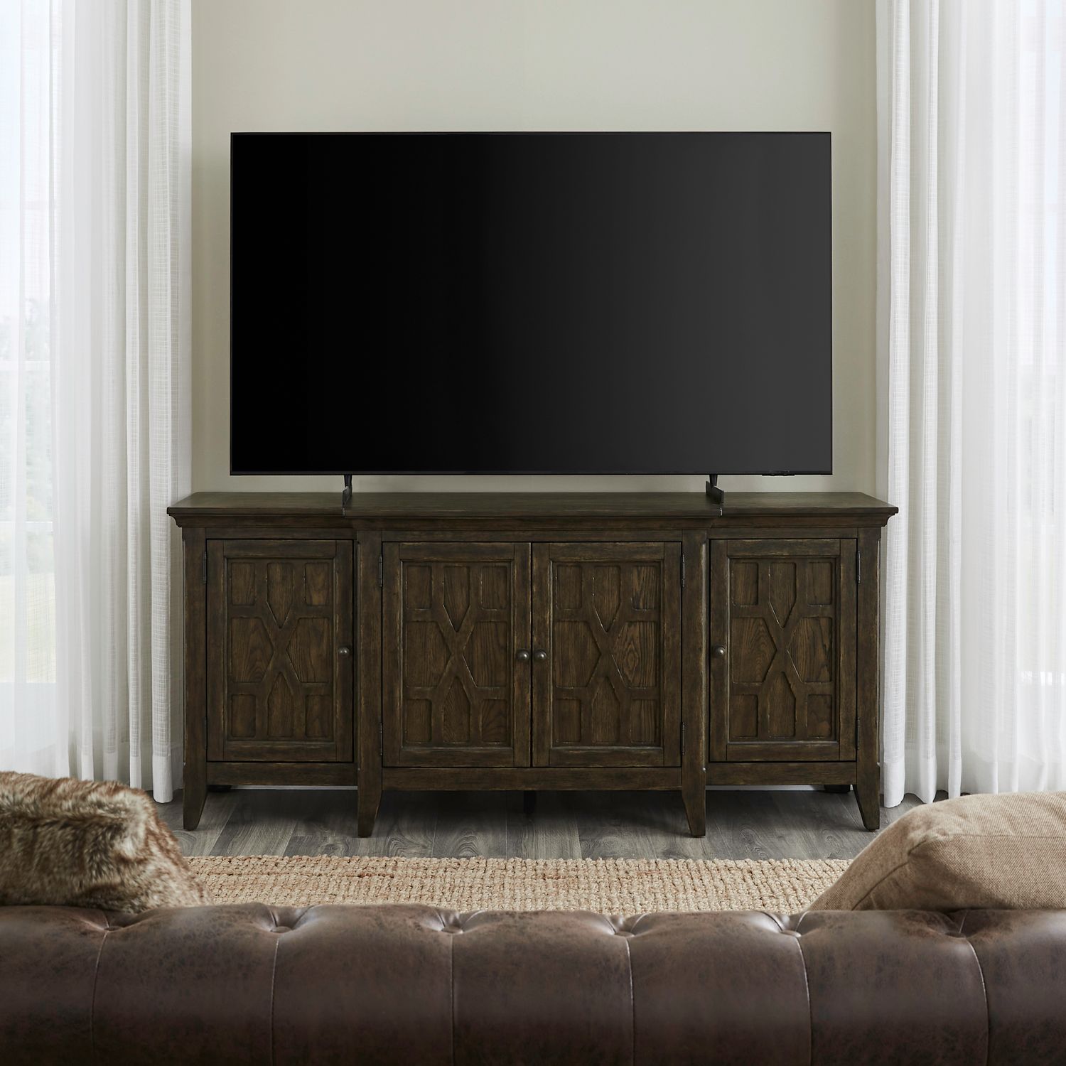 76 Inch TV Console