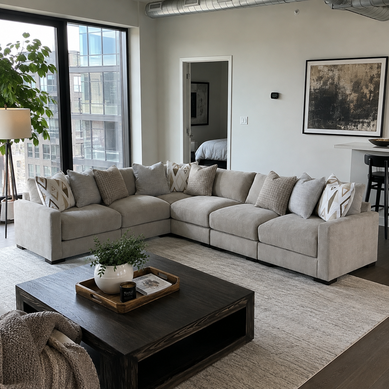 Jolie Sectional -Customizable