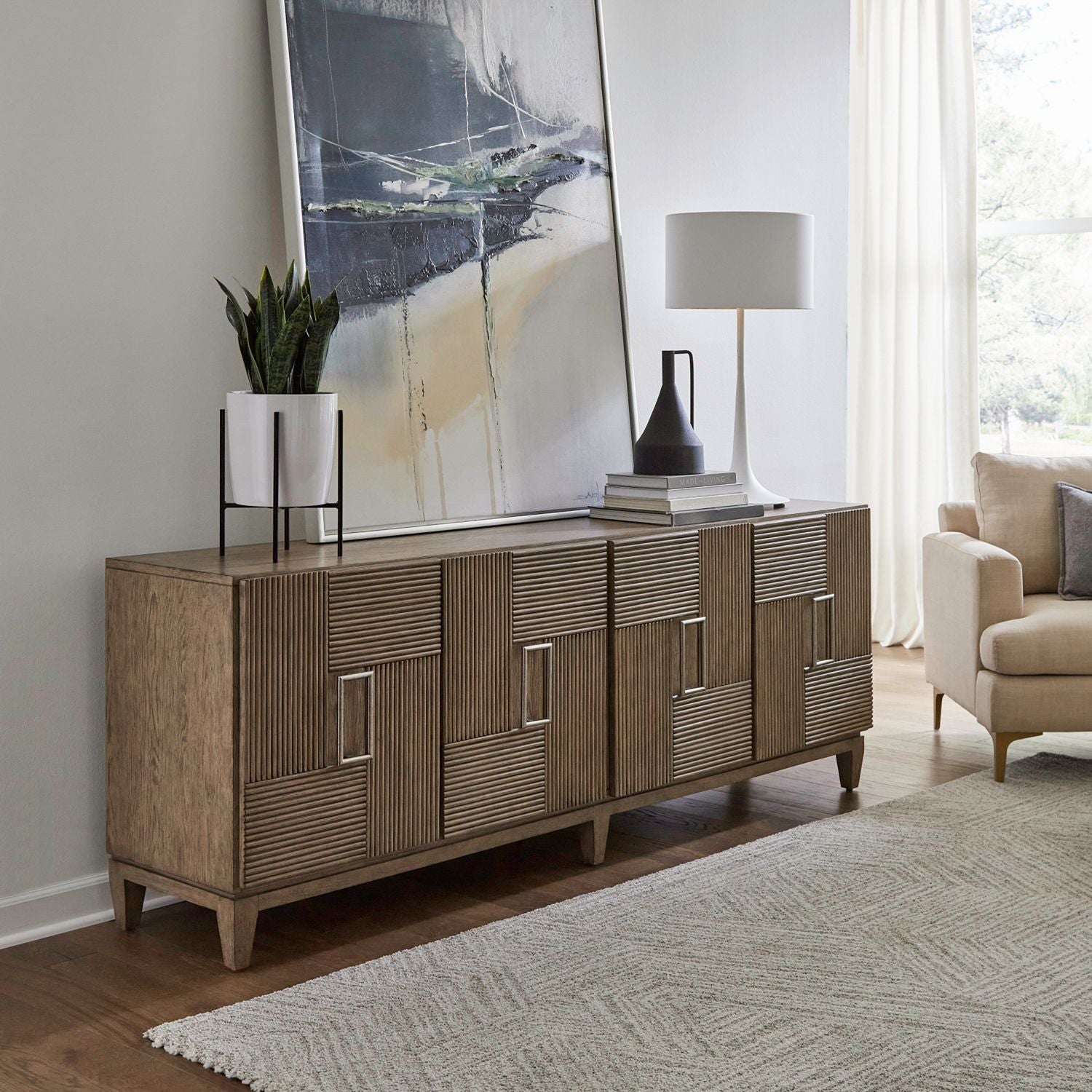 82 Inch Accent TV Console