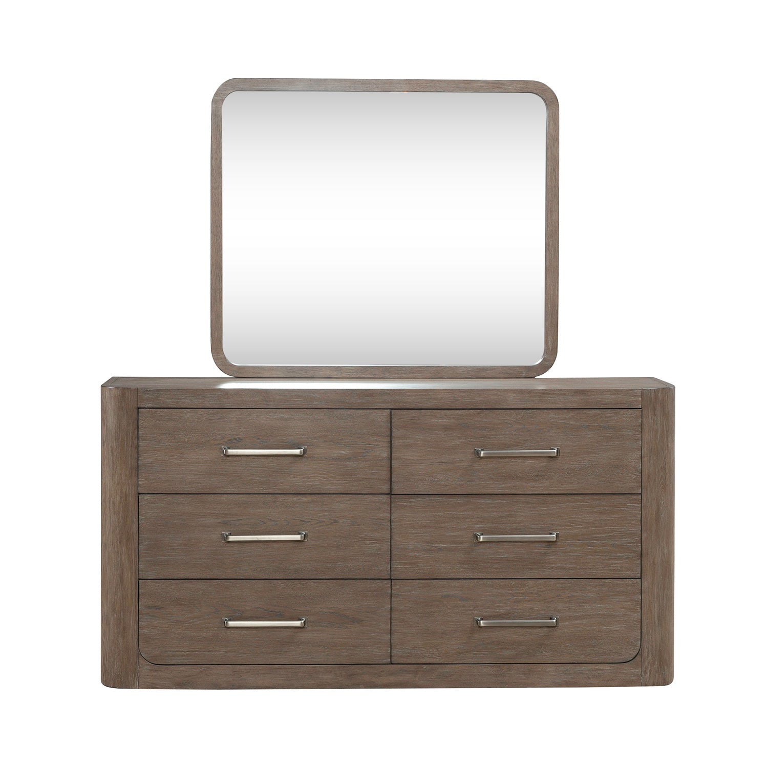 South Bend 6-Drawer Dresser & Mirror