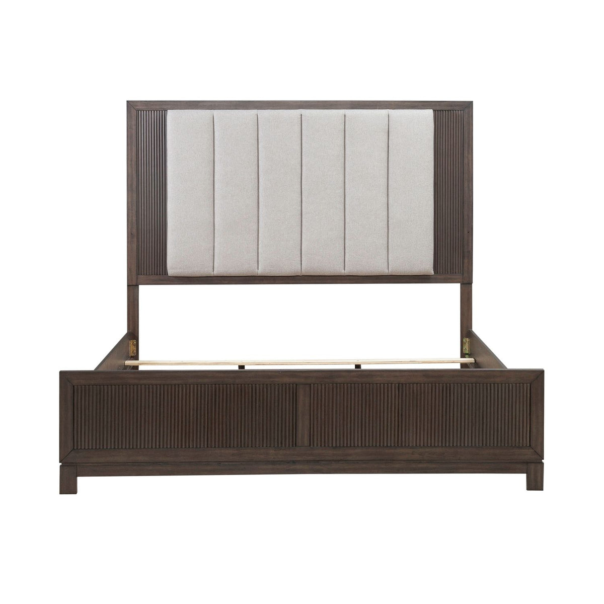 Modern Edge Upholstered Bed