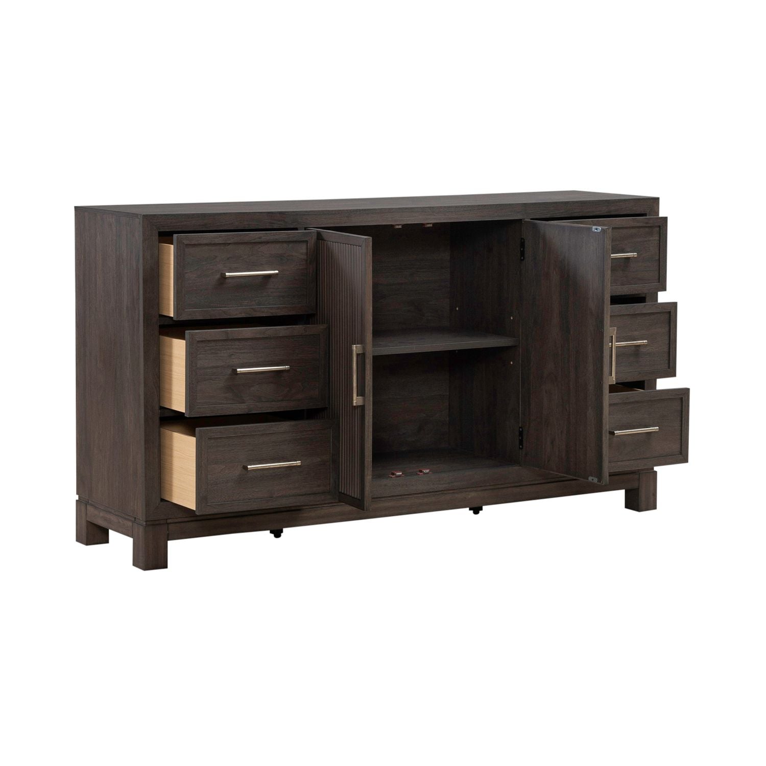 2 Door 6 Drawer Dresser