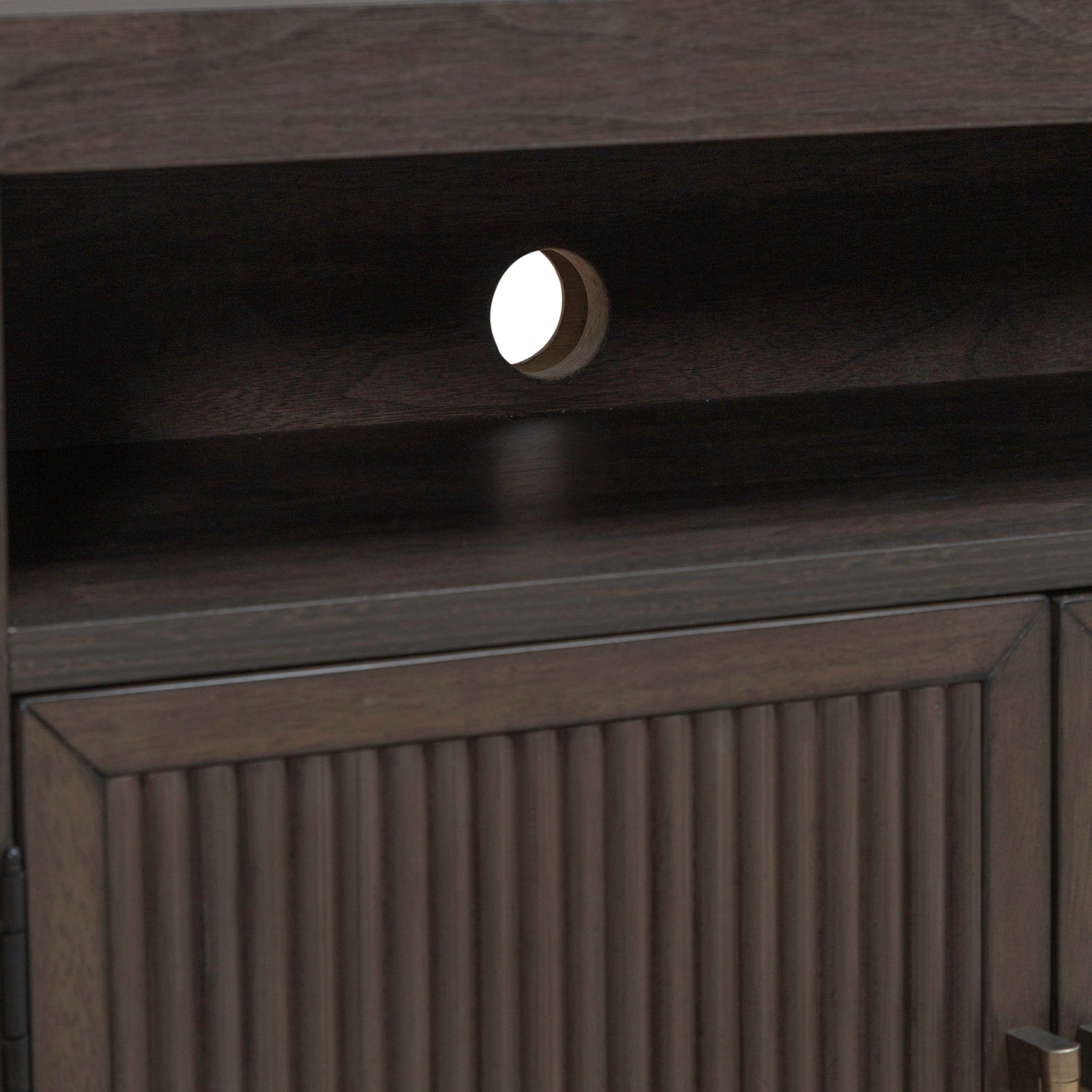 Modern Edge Bedside Chest with Charging Station