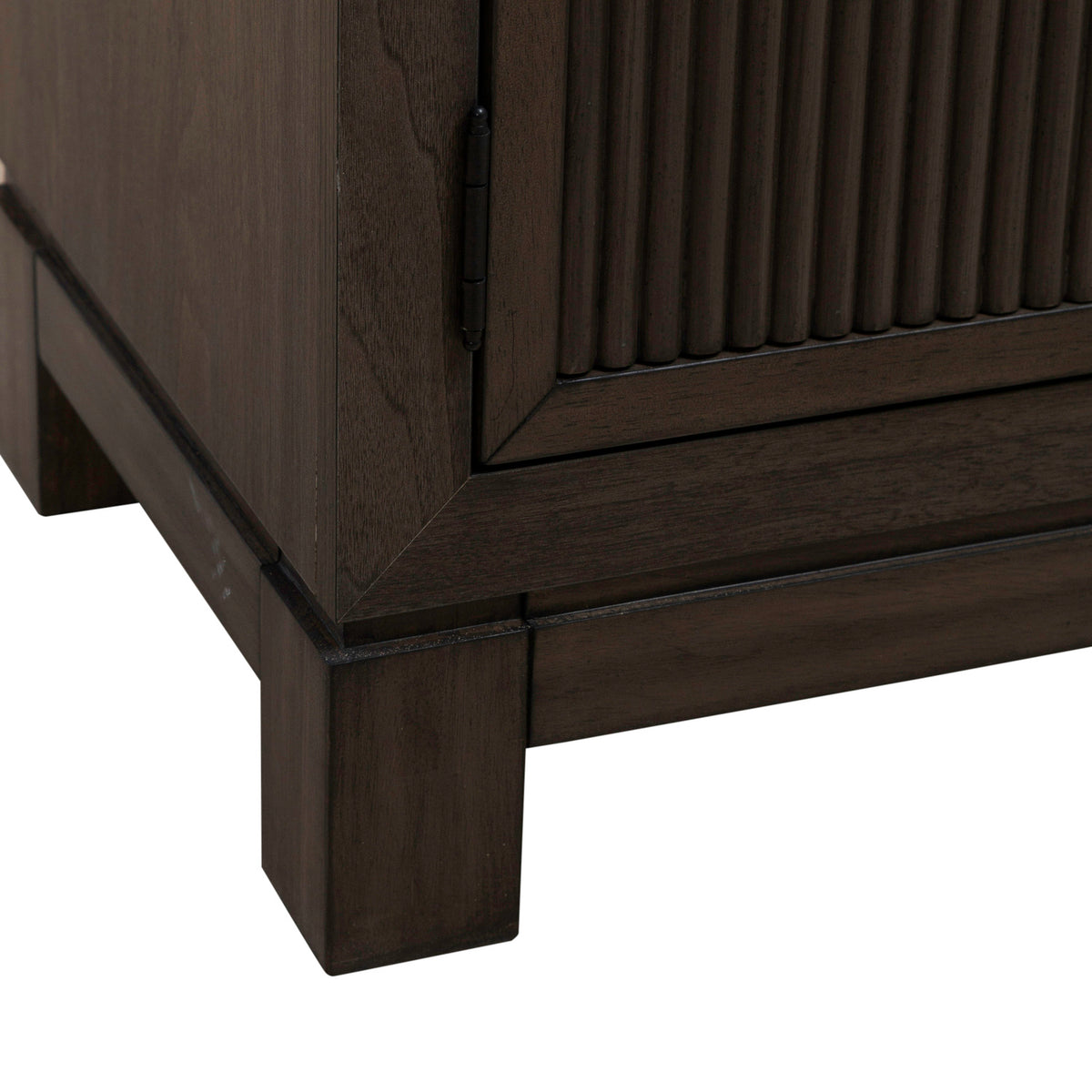 Modern Edge Bedside Chest with Charging Station