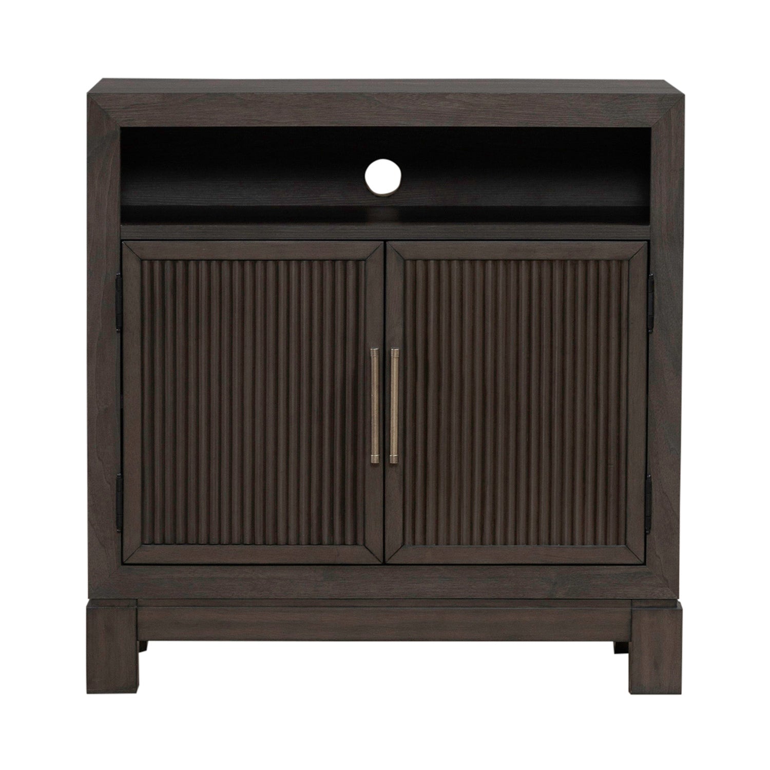 Modern Edge Bedside Chest with Charging Station