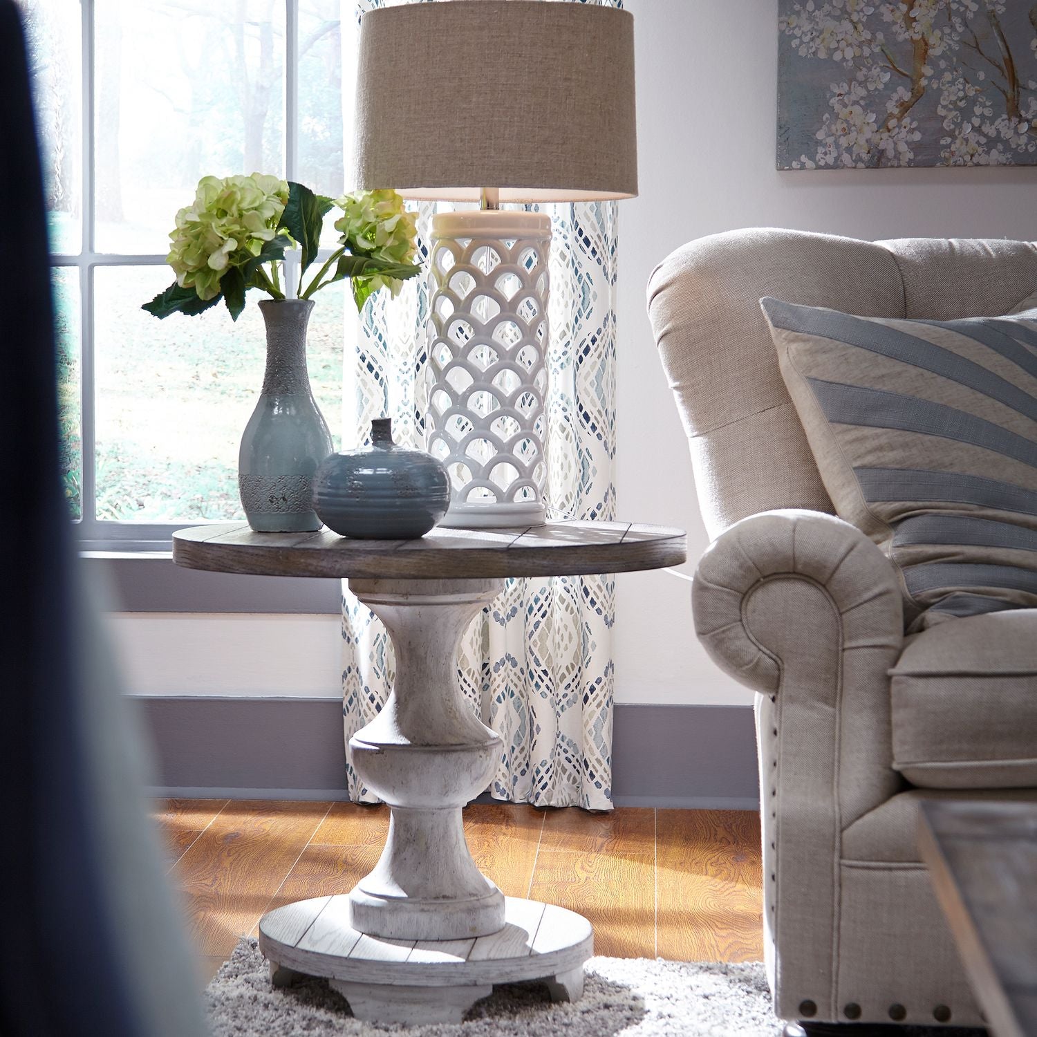 Round End Table