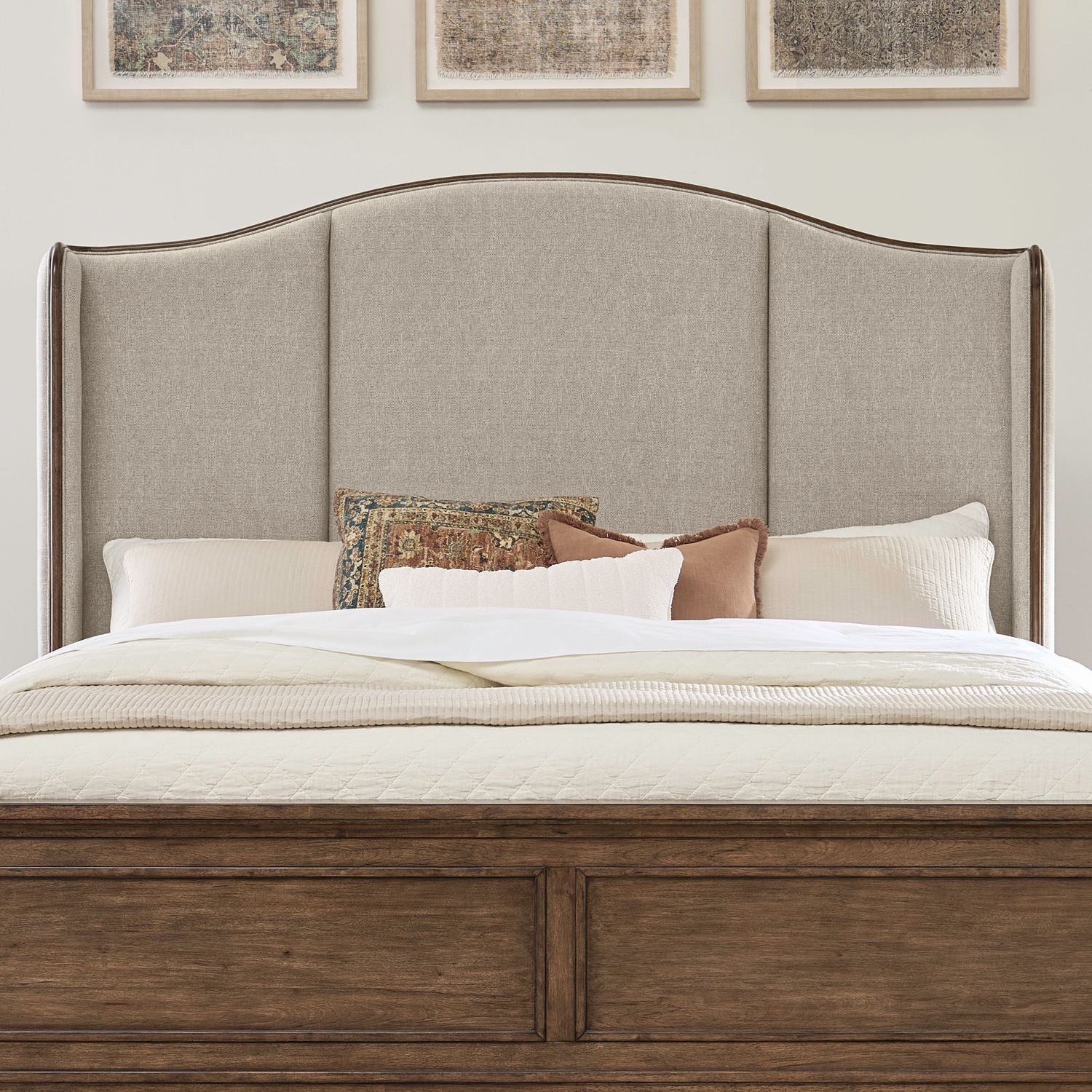 King Uph Shelter Headboard